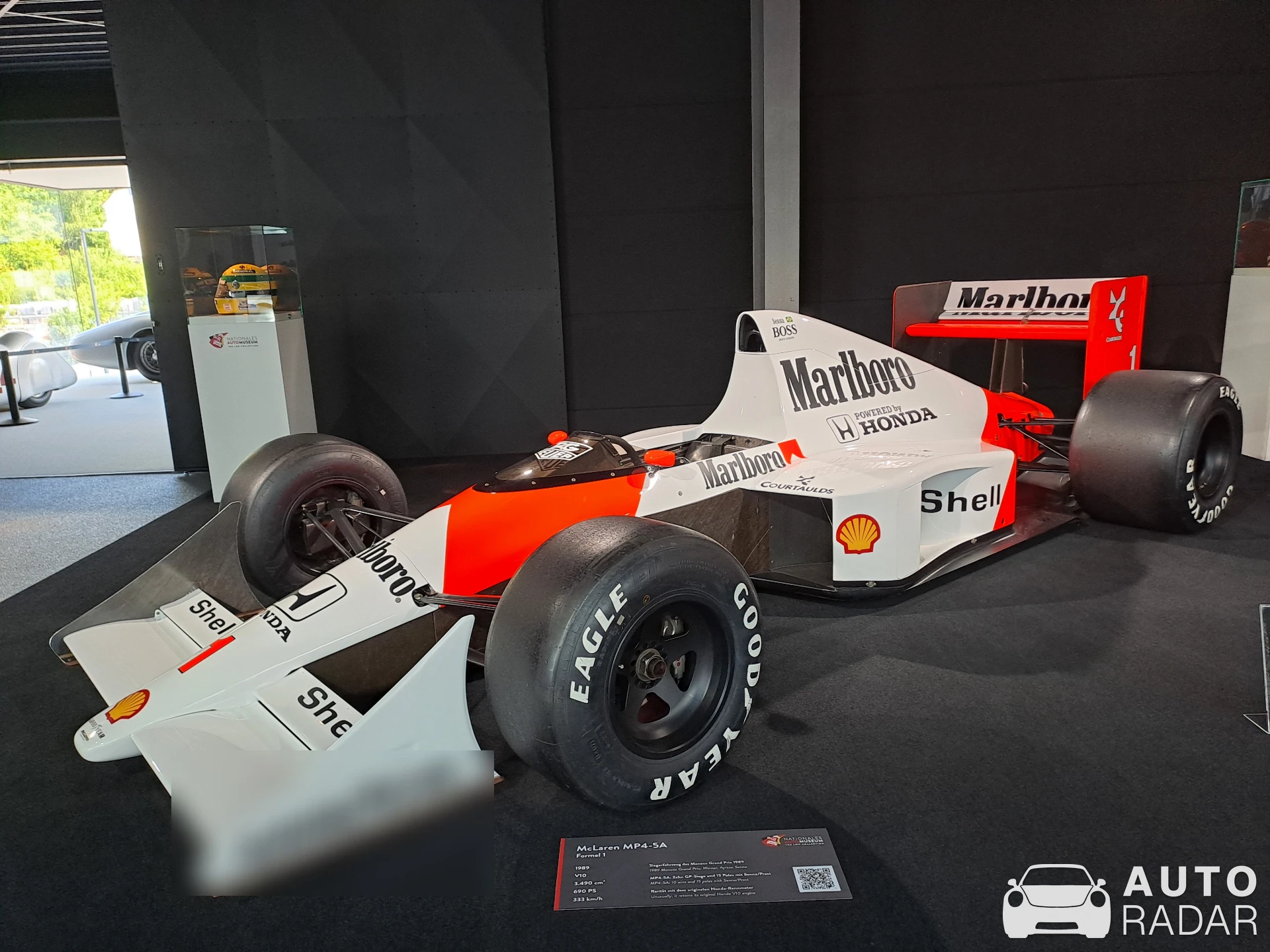 McLaren MP4/5B spotted in Dietzhölztal