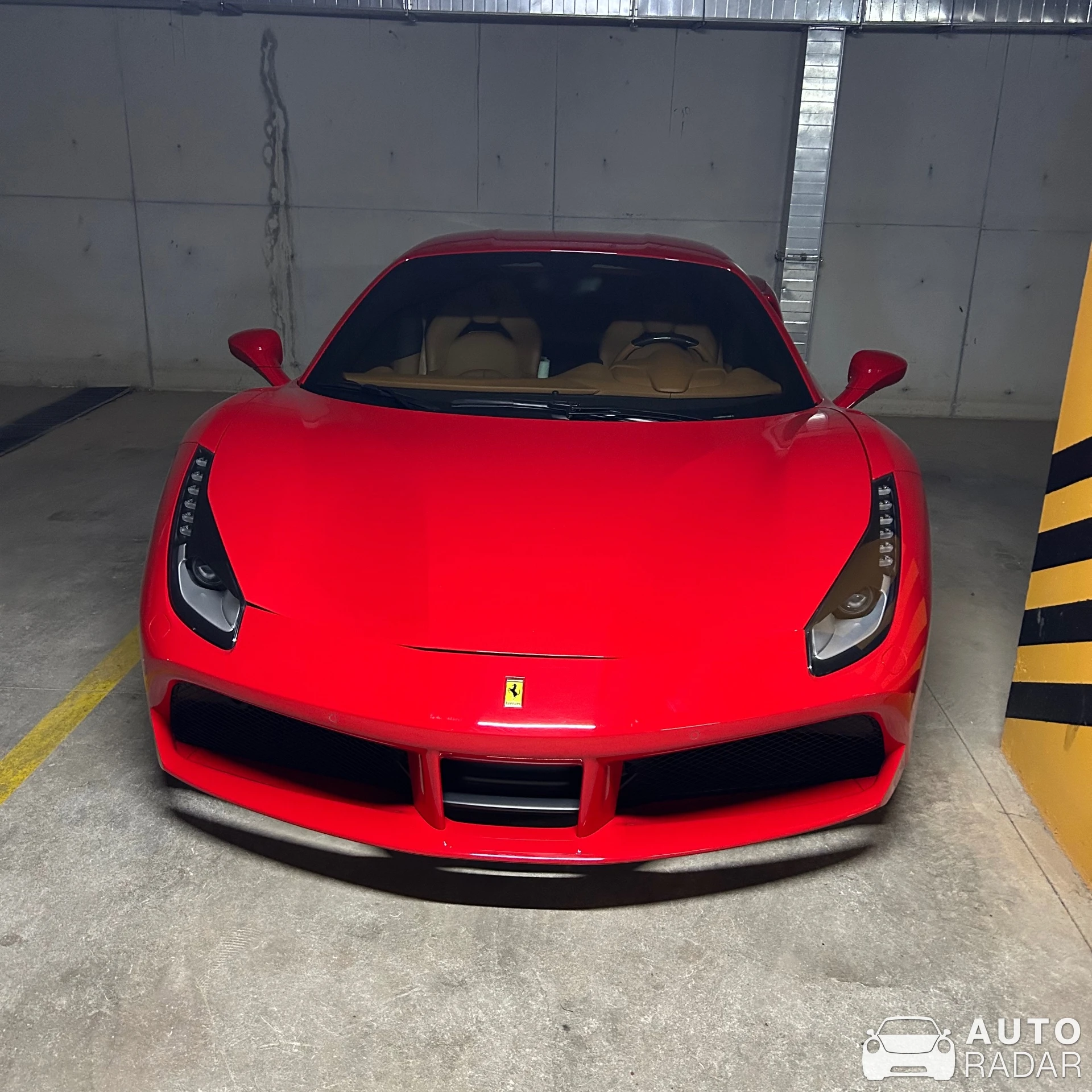 Ferrari 488 GTB spotted in Yenişehir, Türkiye
