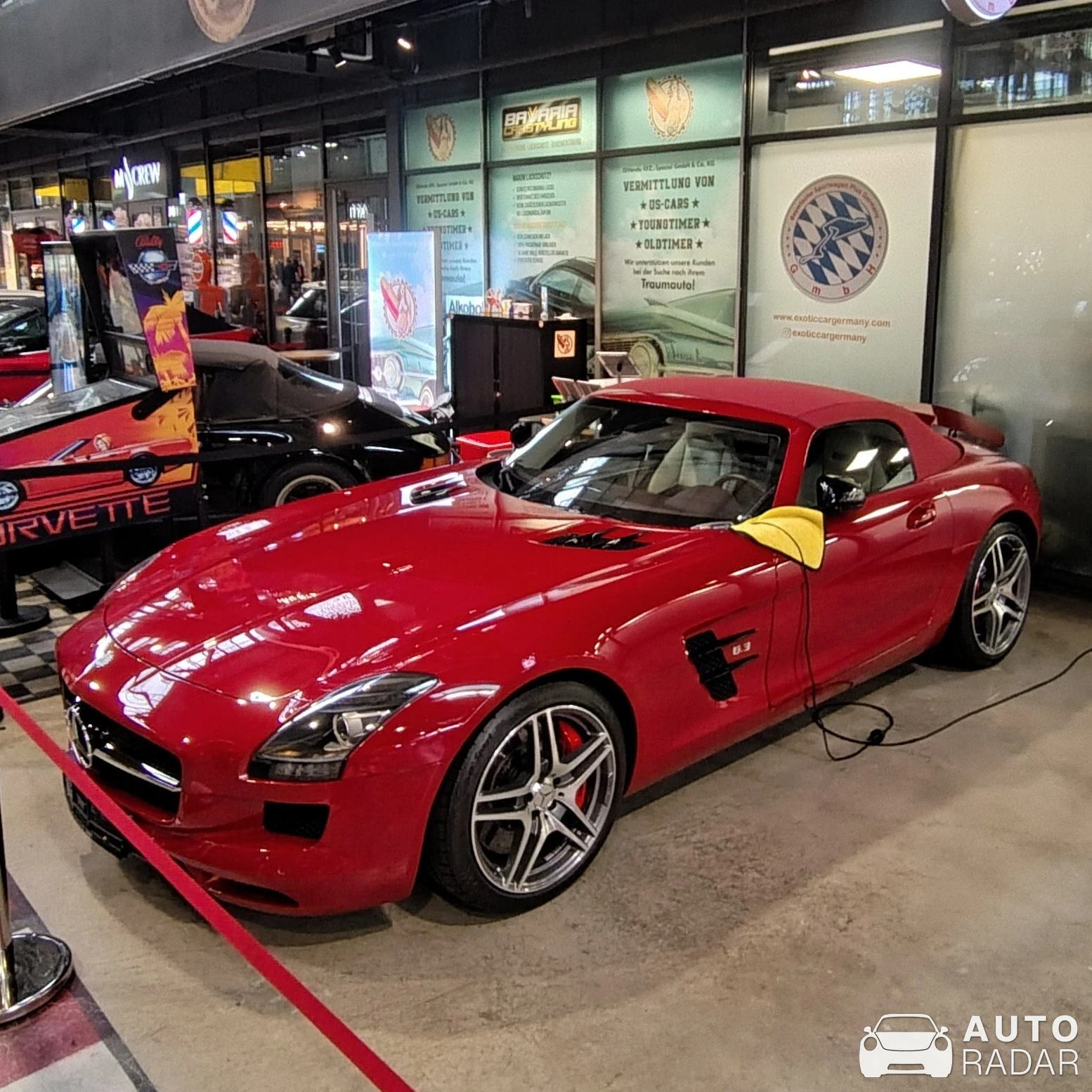 Mercedes-Benz SLS AMG GT Roadster spotted in München
