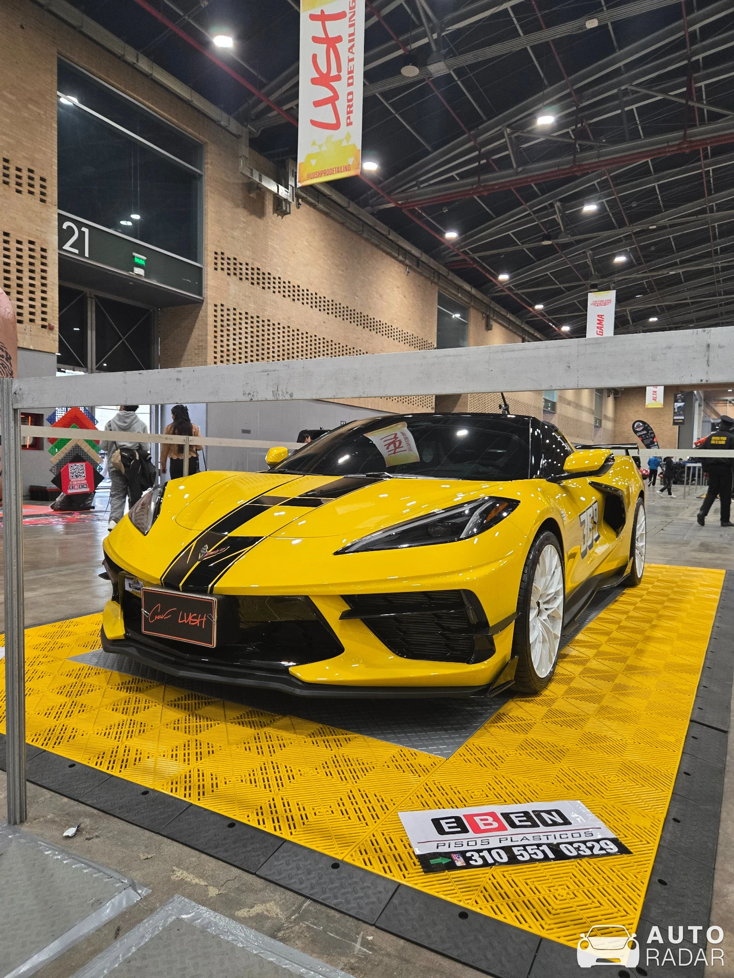 Chevrolet Corvette C8 Stingray spotted in Bogotá, Colombia