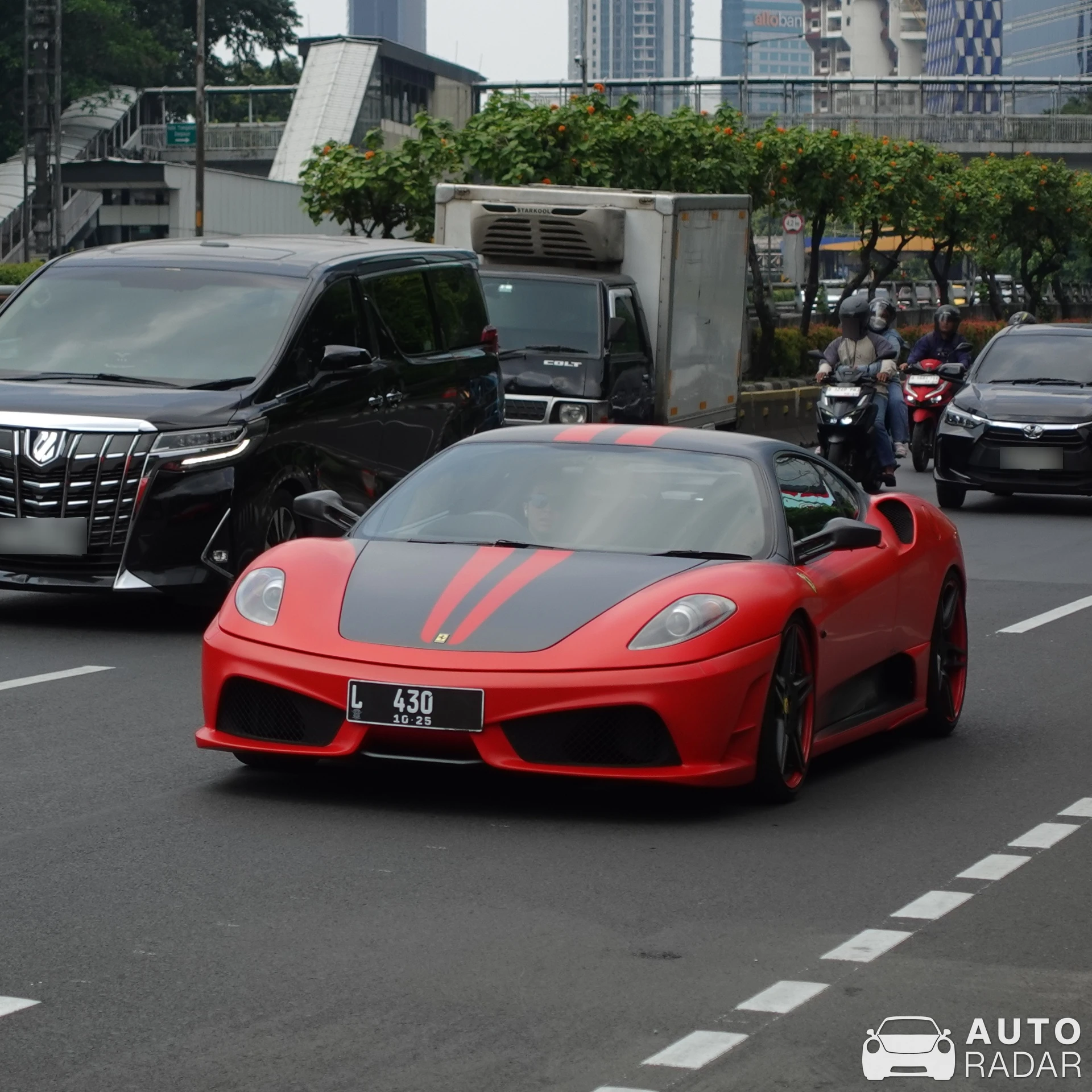 Ferrari 430 Scuderia Novitec Rosso 777 Final Edition  spotted in Jakarta