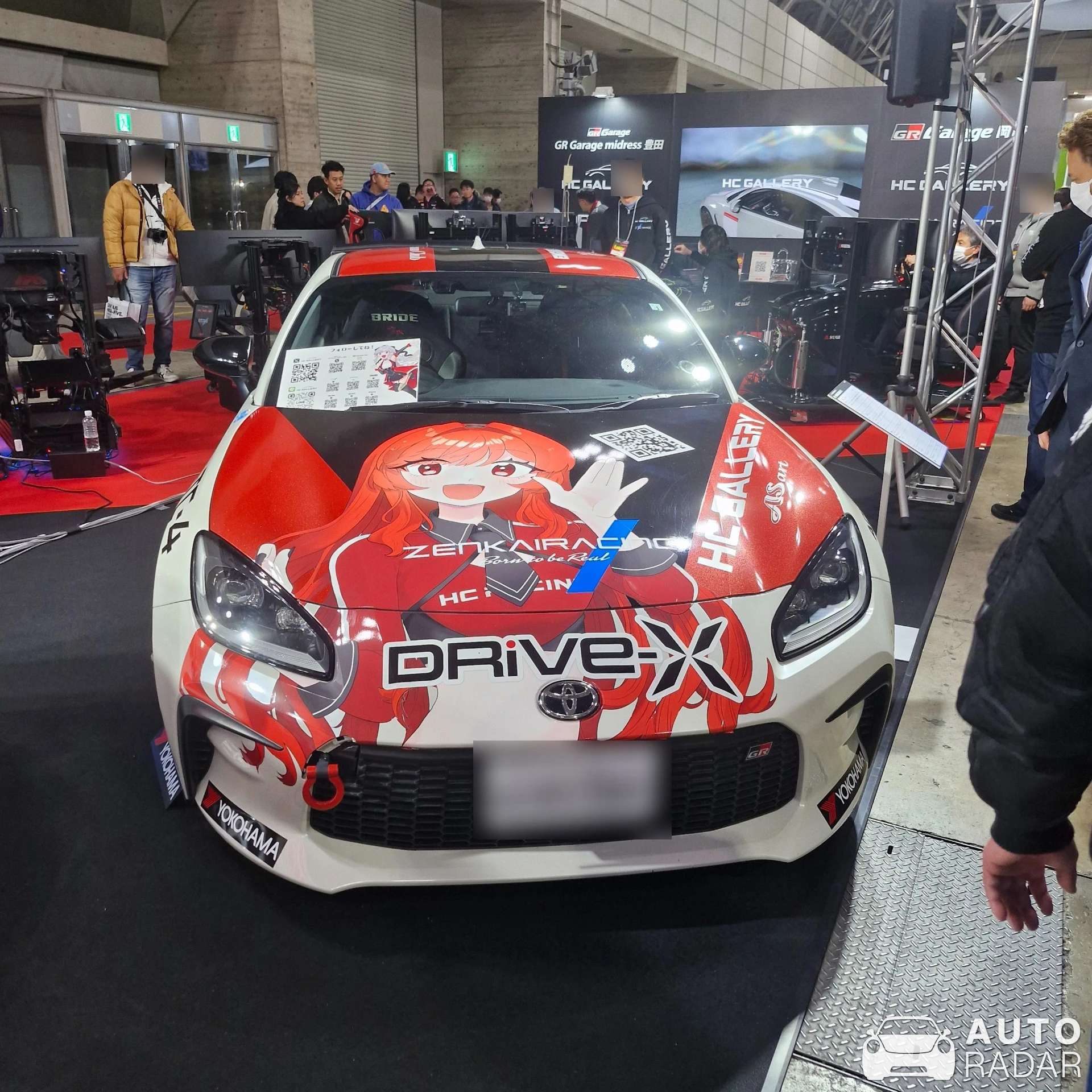 Toyota GR86 spotted in Koto City, Japan