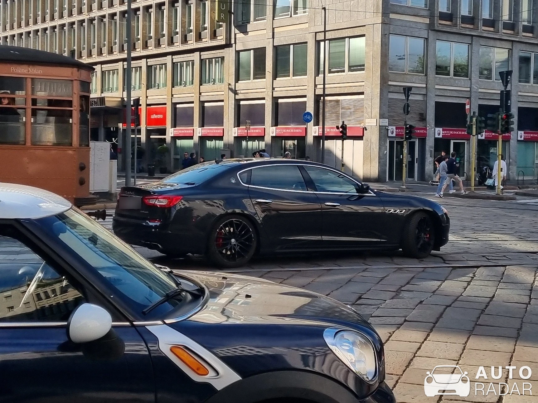 Maserati Quattroporte GT spotted in Milano