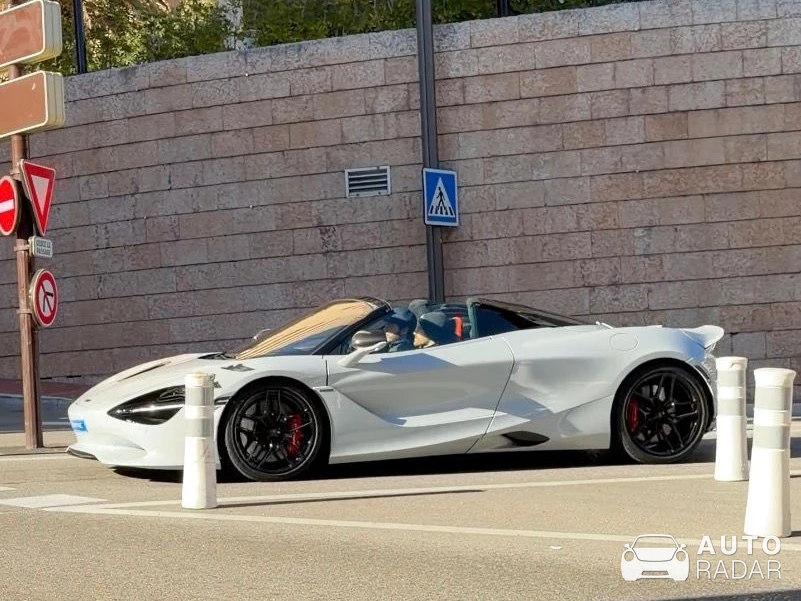 McLaren 765LT Spider spotted in Monaco, Monaco