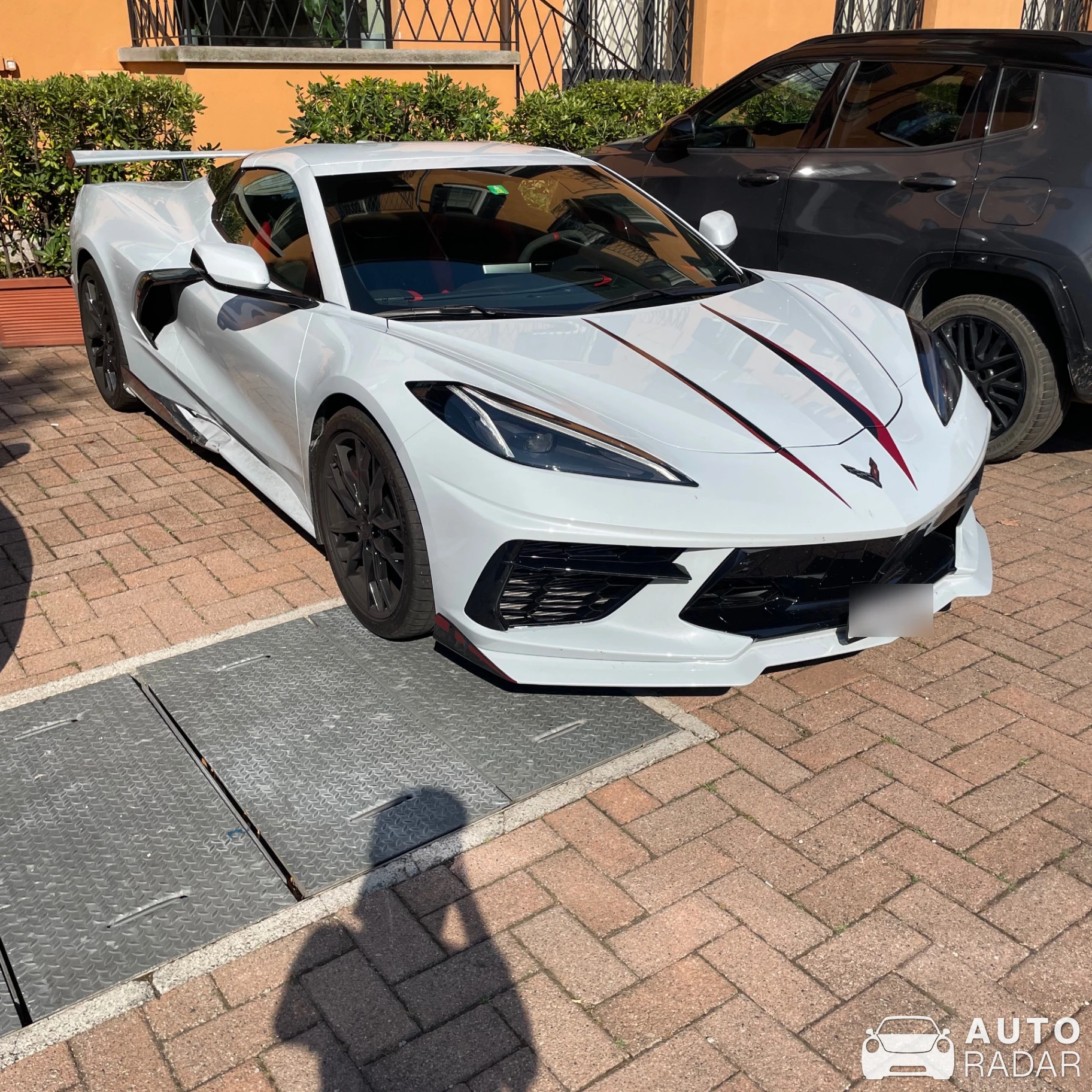 Chevrolet Corvette C8 Stingray spotted in Como, Italien
