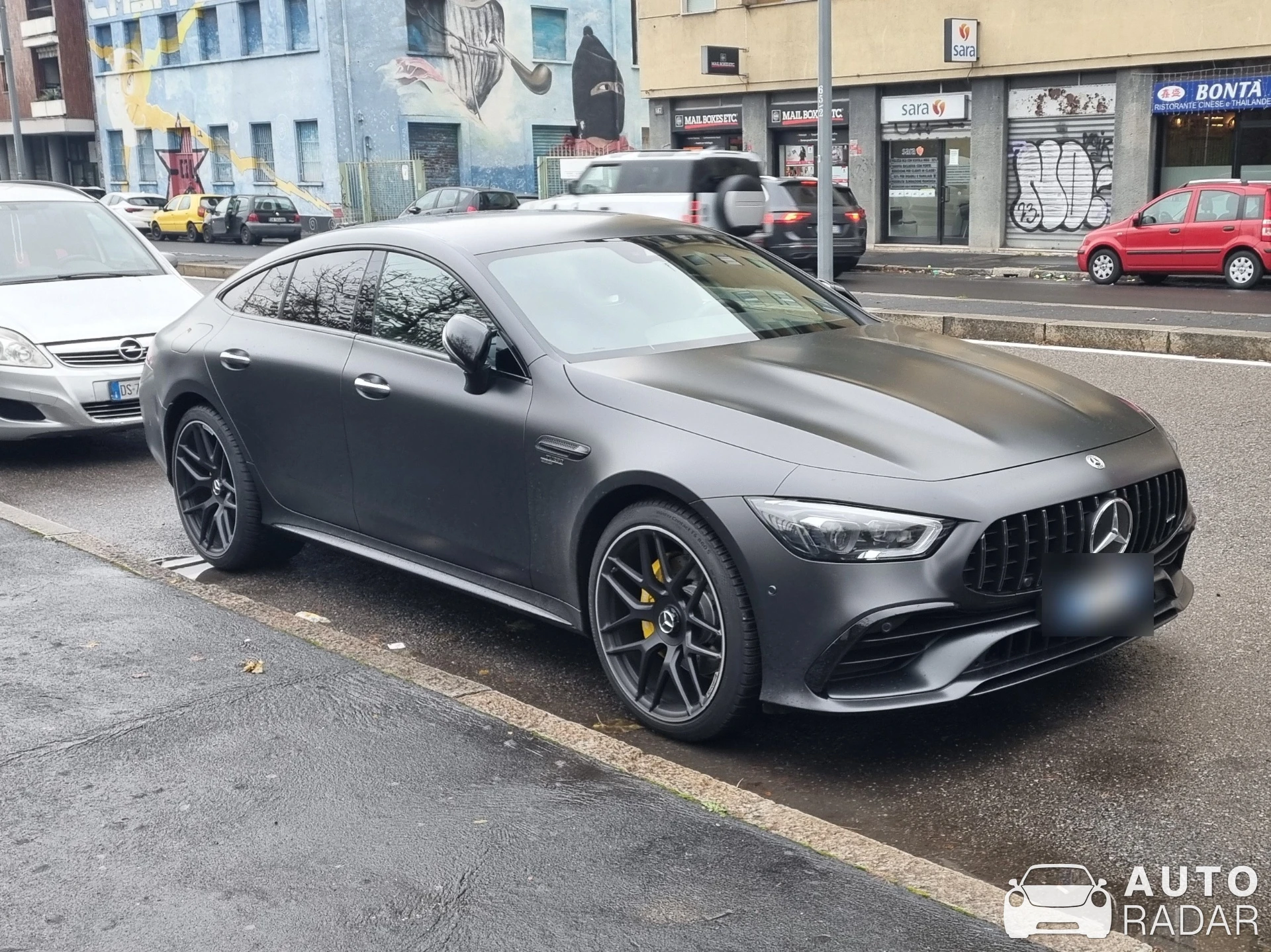Mercedes-AMG GT 43 X290 spotted in Milano, Italia
