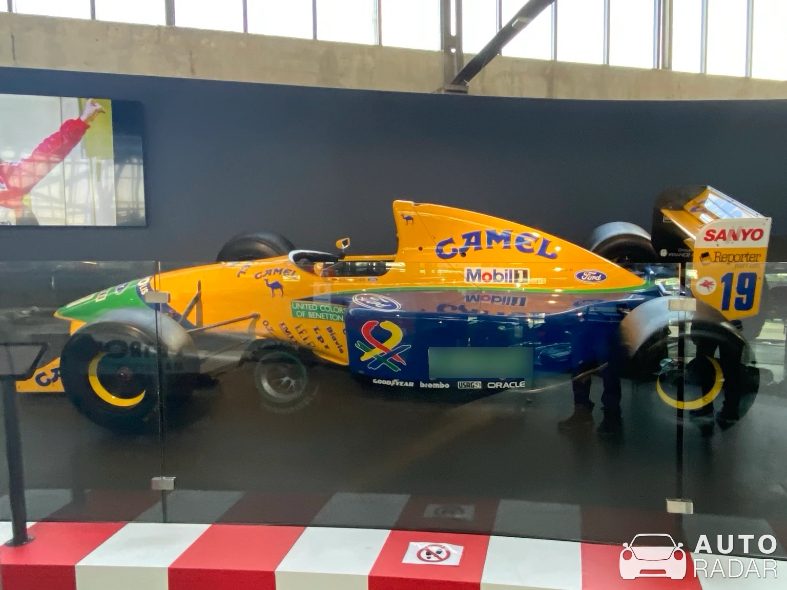 Benetton Ford B191 spotted in Köln