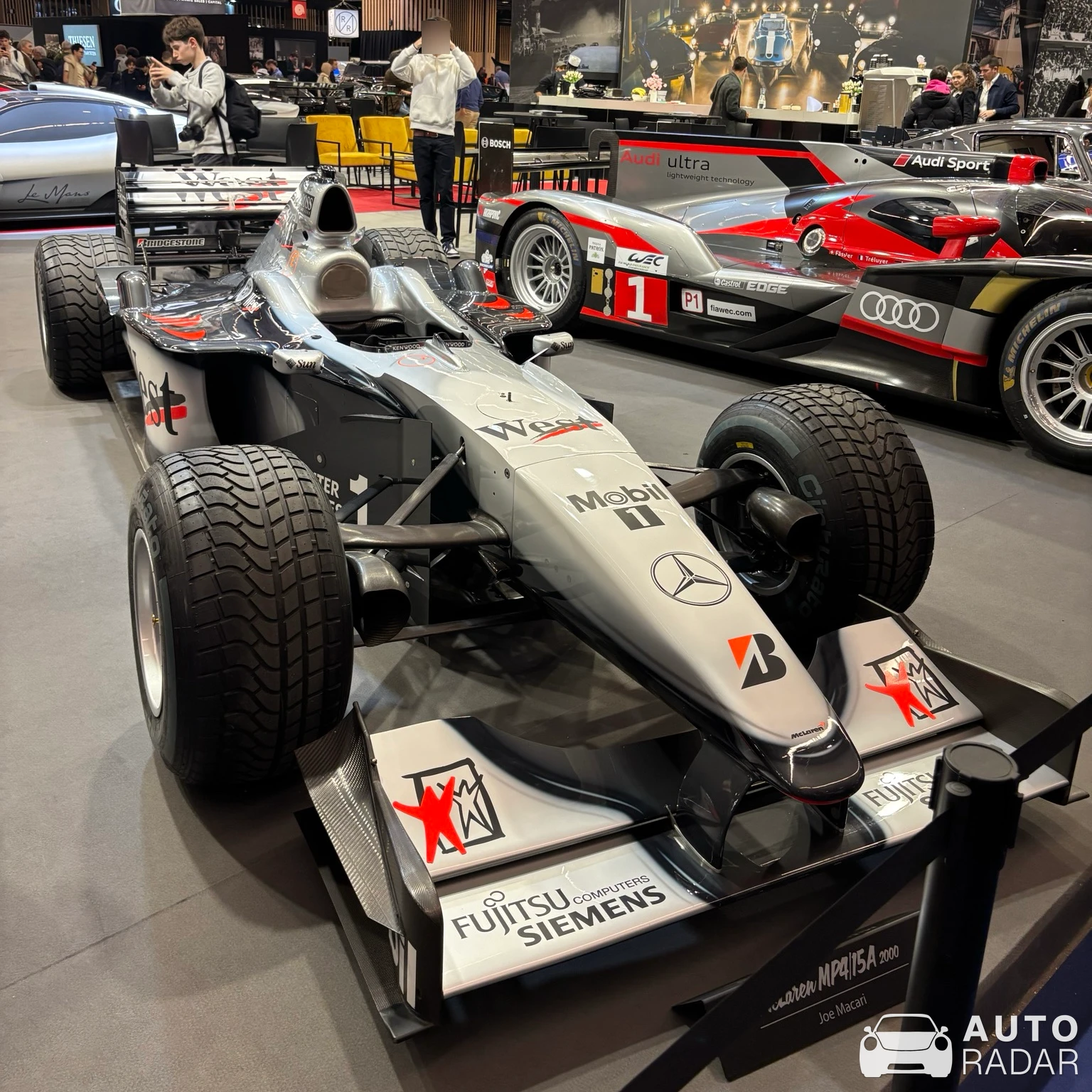 McLaren MP4/15 spotted in Vanves