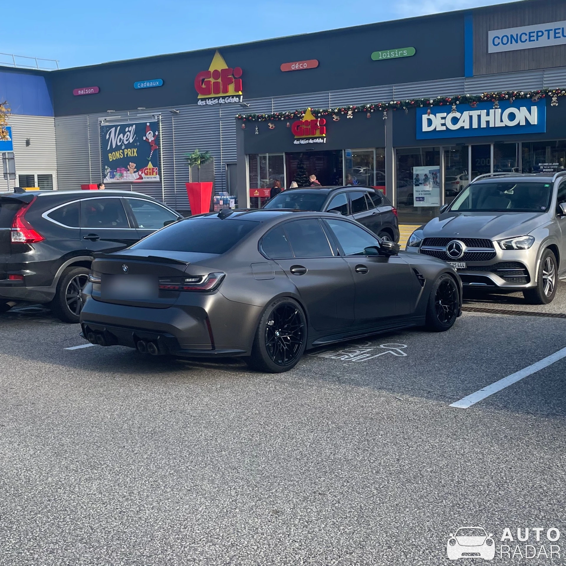 BMW M3 G80 Sedan Competition spotted in Chavannes-de-Bogis, Switzerland