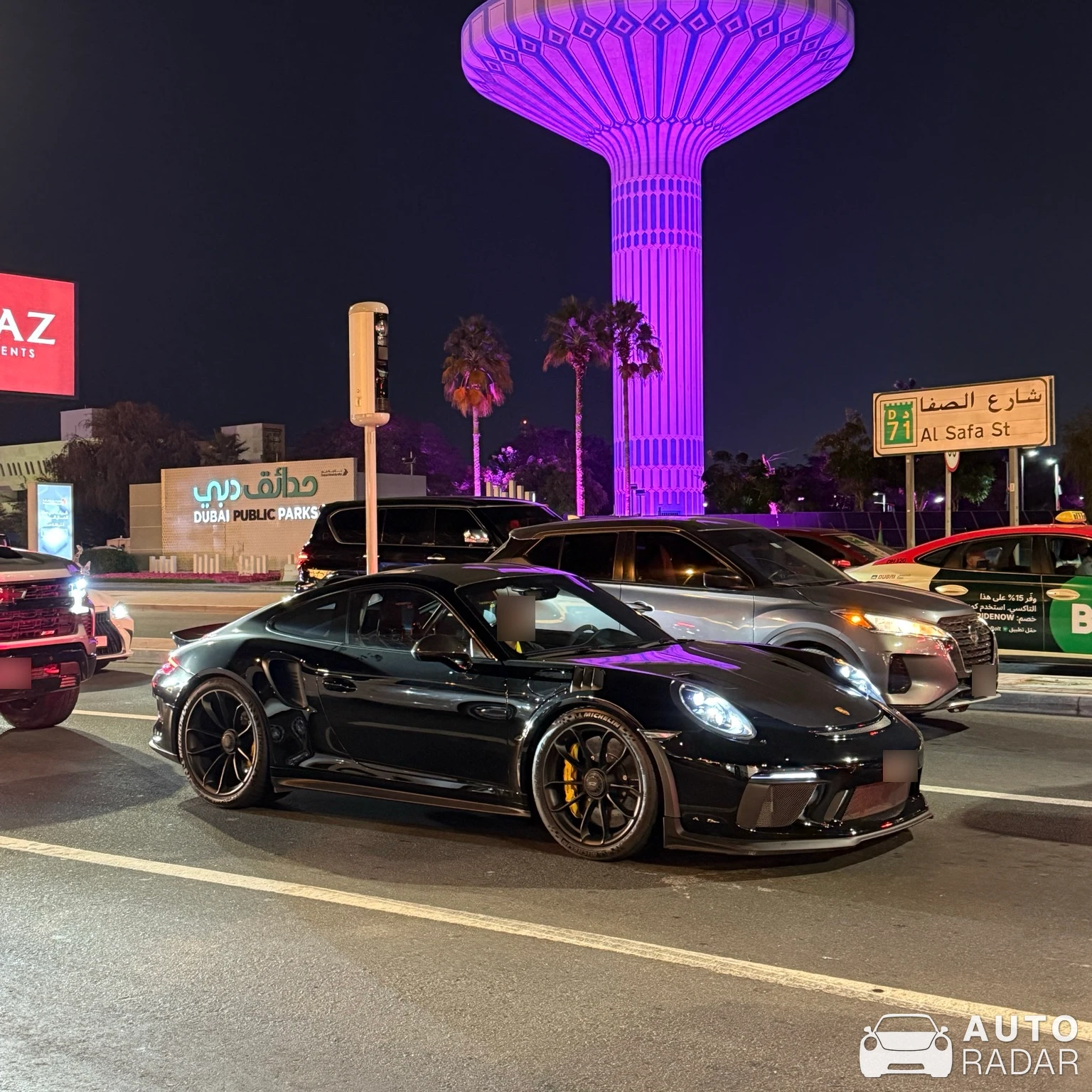 Porsche 992 GT3 MkI spotted in Dubai, United Arab Emirates