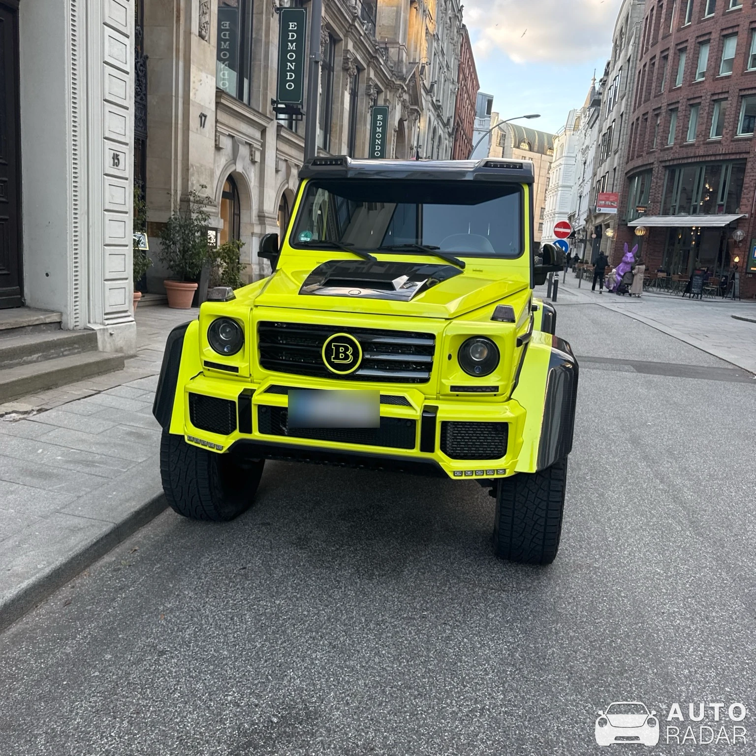 Mercedes-AMG Brabus G 700 4X4² W463 2018 Spots spotted in Hamburg