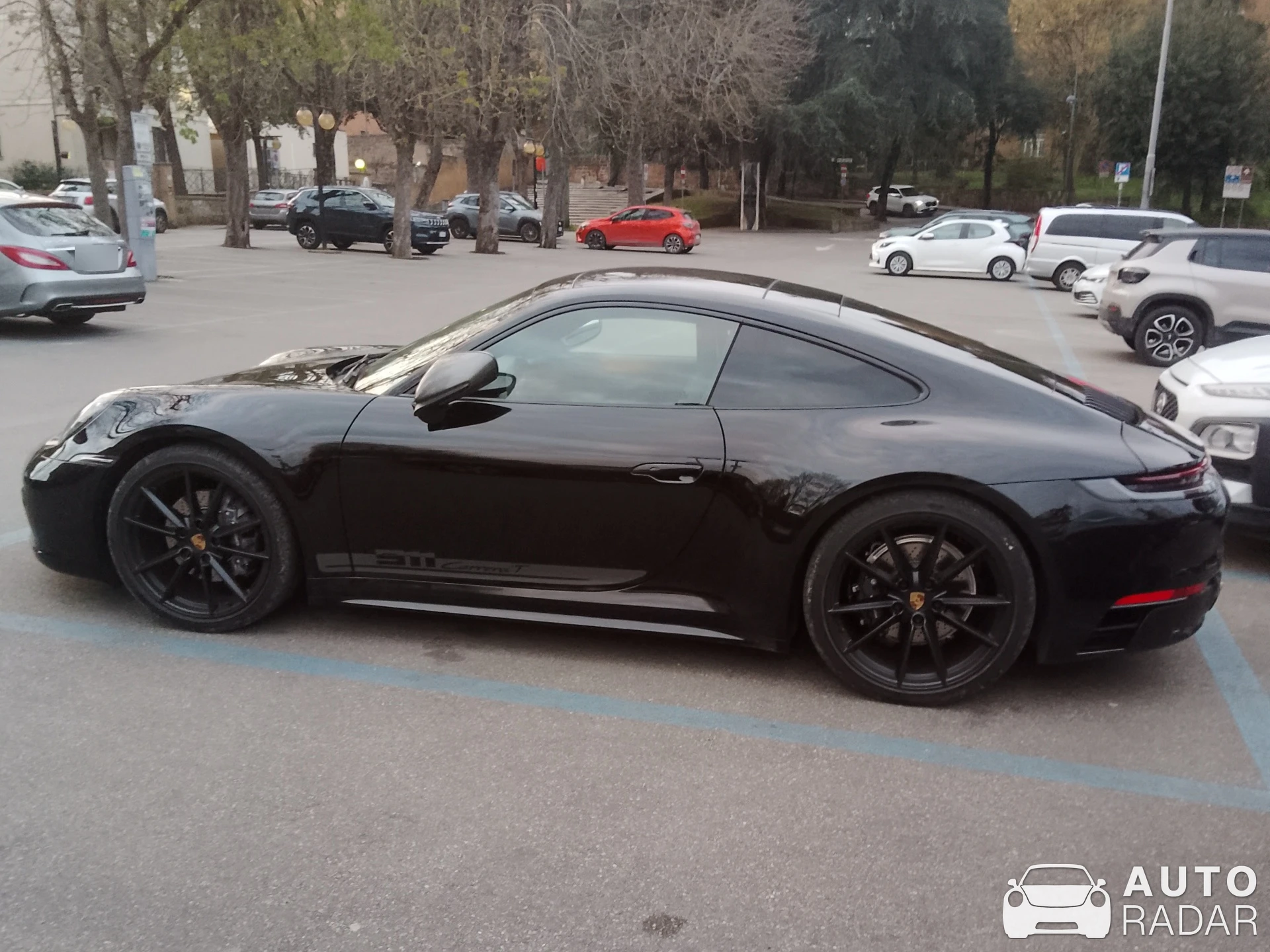 Porsche 992 Carrera MkI spotted in Orvieto