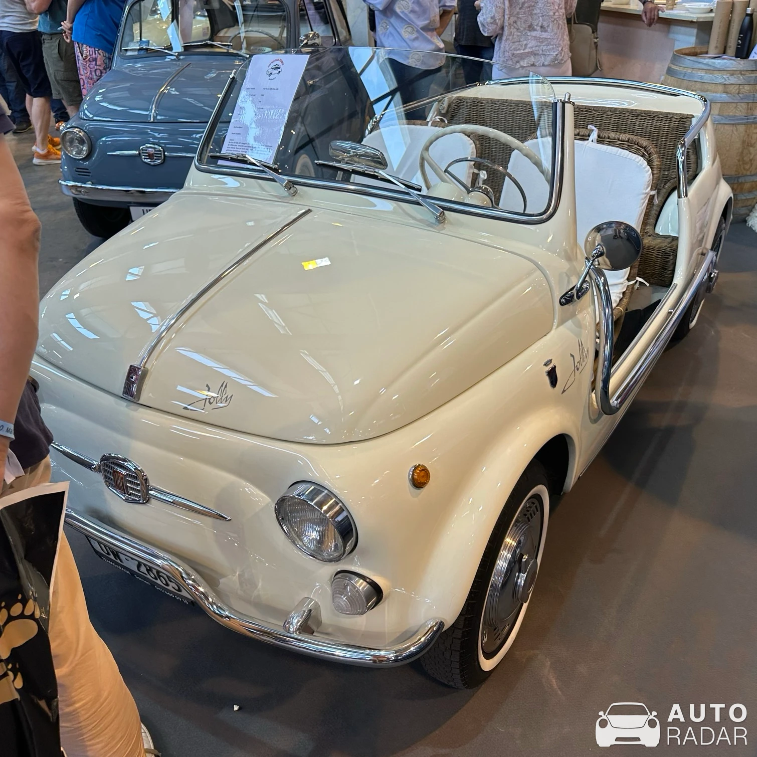 Fiat 500 Jolly spotted in Luzern