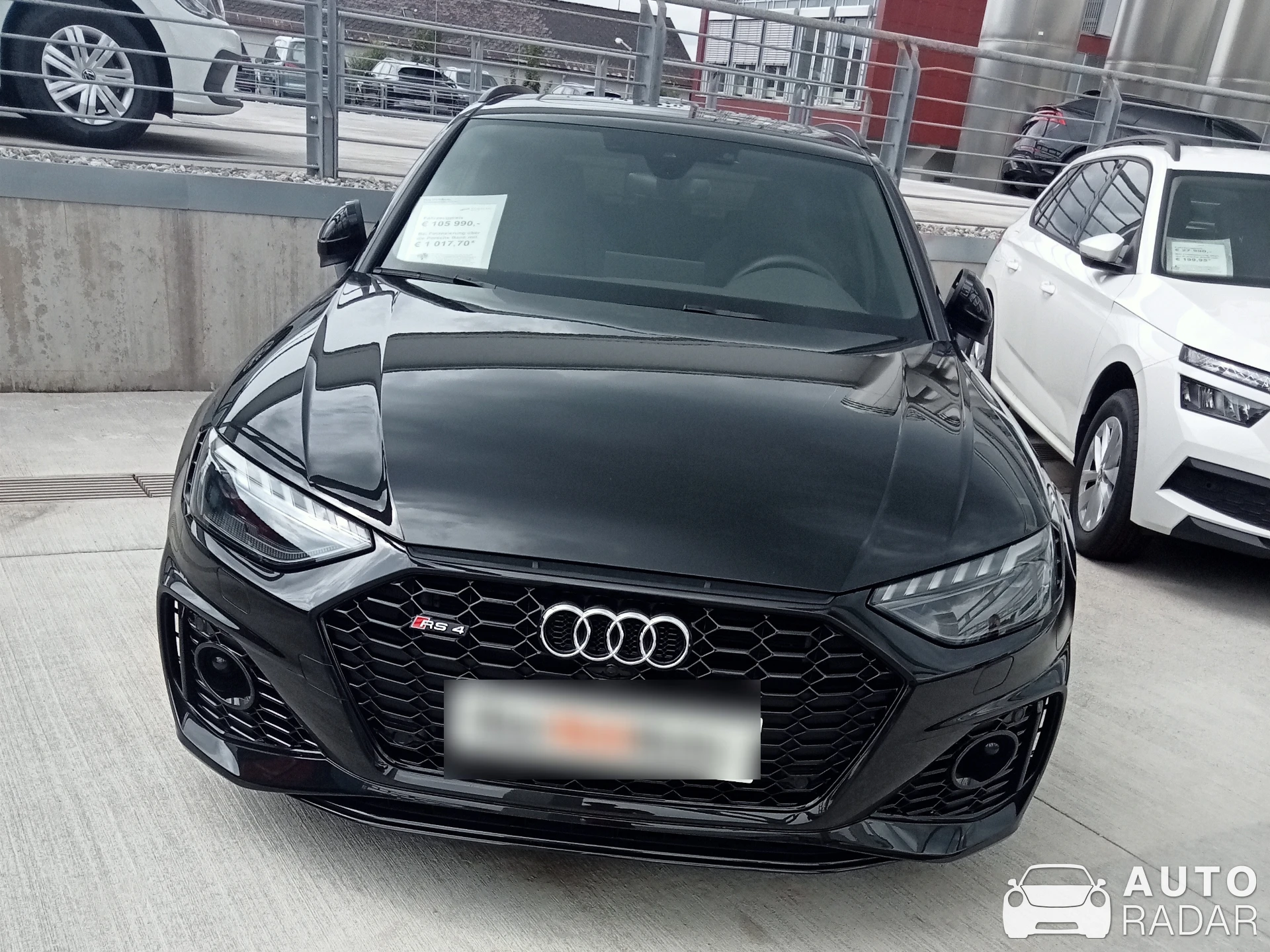 Audi RS4 Avant B9 spotted in Salzburg, Austria