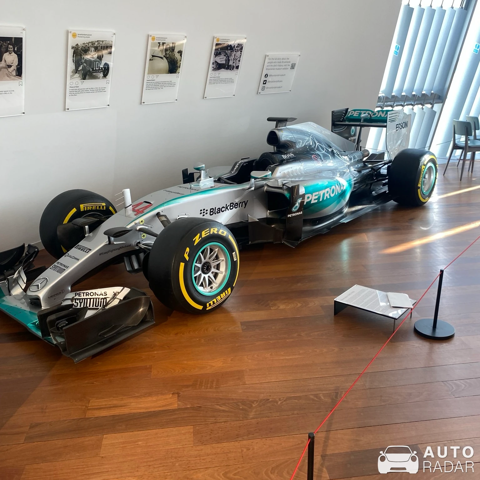Mercedes W06 spotted
