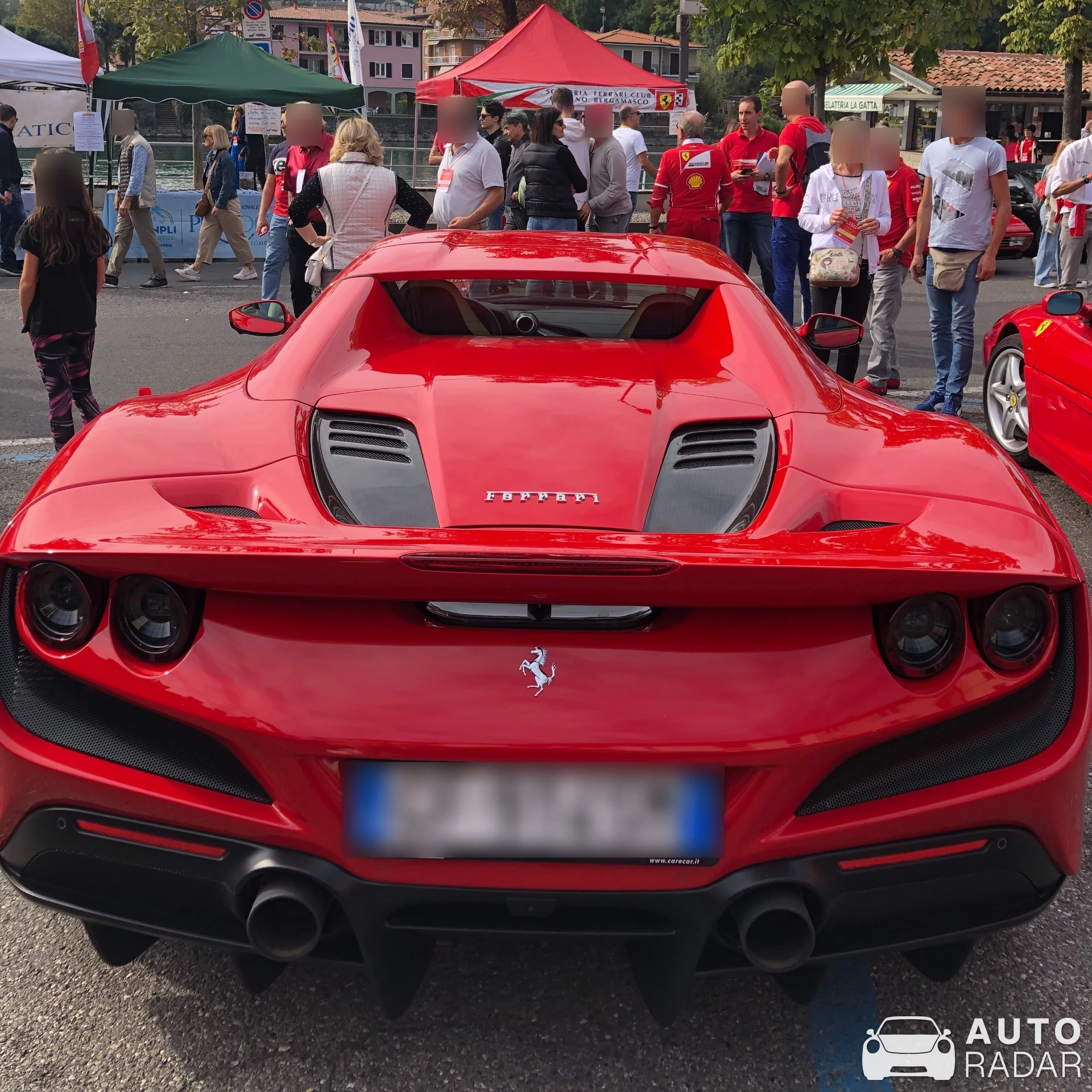 Ferrari F8 Spider spotted in Sarnico, Italy