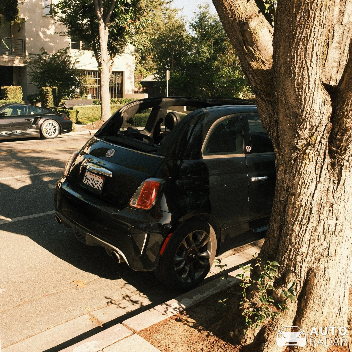 Fiat 500 Cabriolet spotted in Menlo Park
