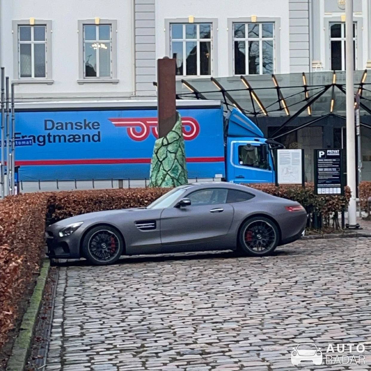 Mercedes-AMG GT C190 spotted in Aarhus, Denmark