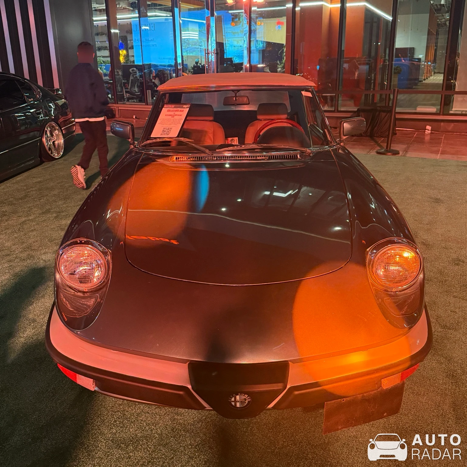 Alfa Romeo 2000 Spider Veloce spotted in Dubai, United Arab Emirates