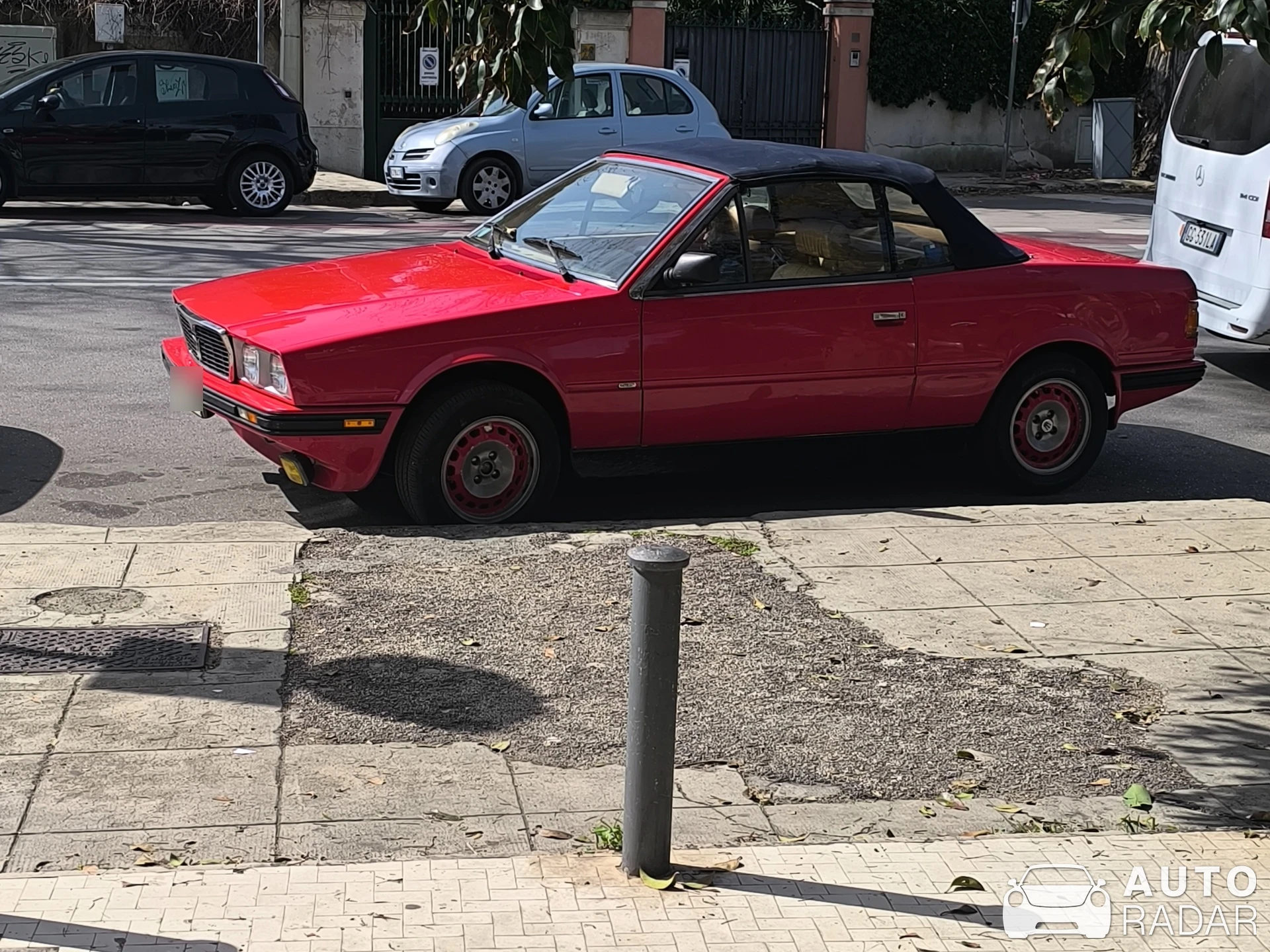 Maserati BiTurbo Spyder spotted in Palermo
