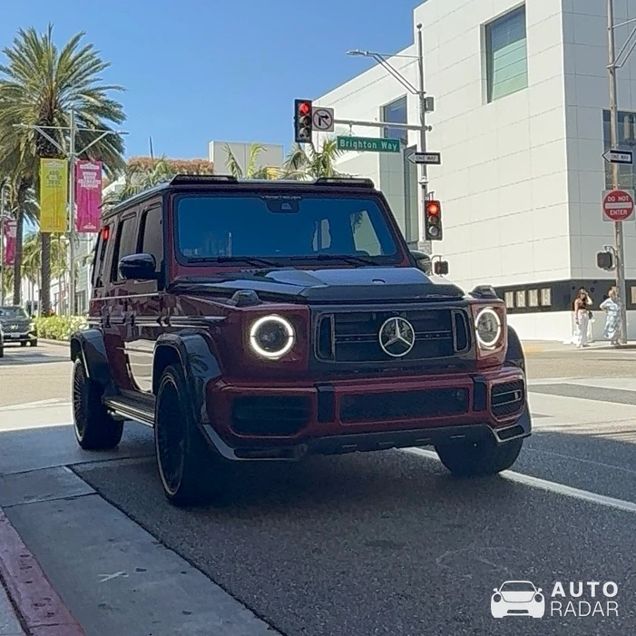 Mercedes-AMG G 63 W463 2018 Vorsteiner spotted in Beverly Hills