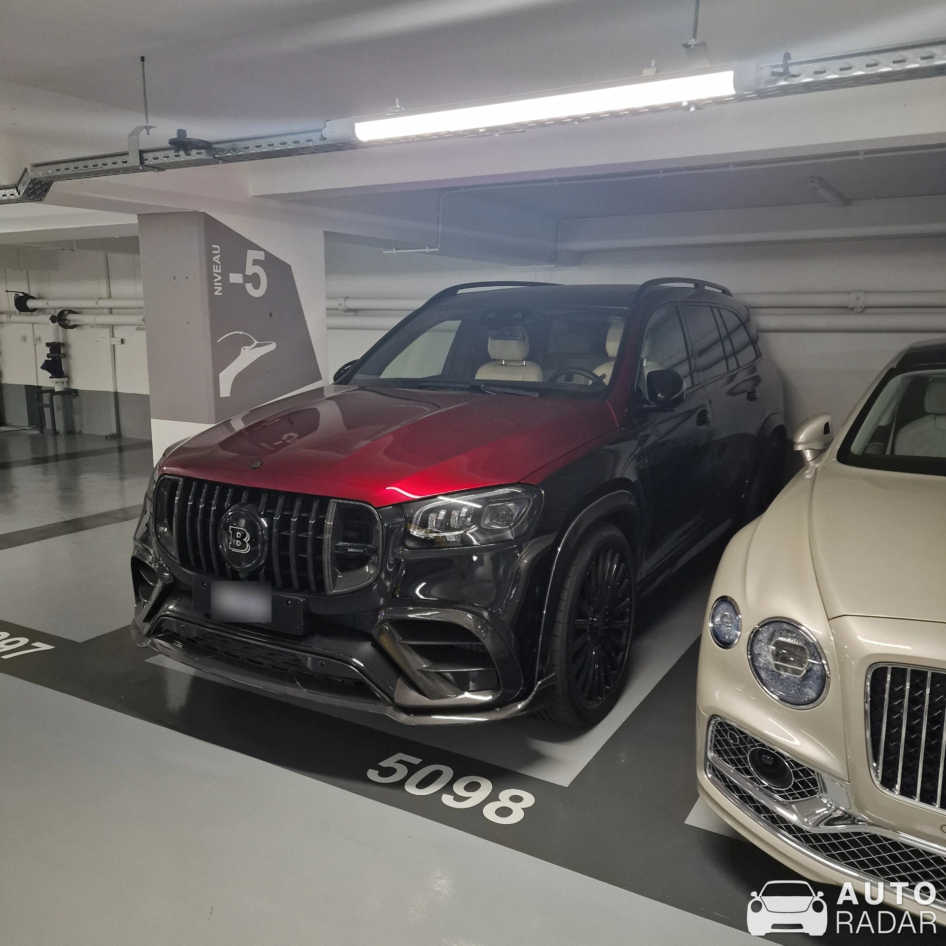 Mercedes-AMG Brabus G V12 900 spotted in Cannes