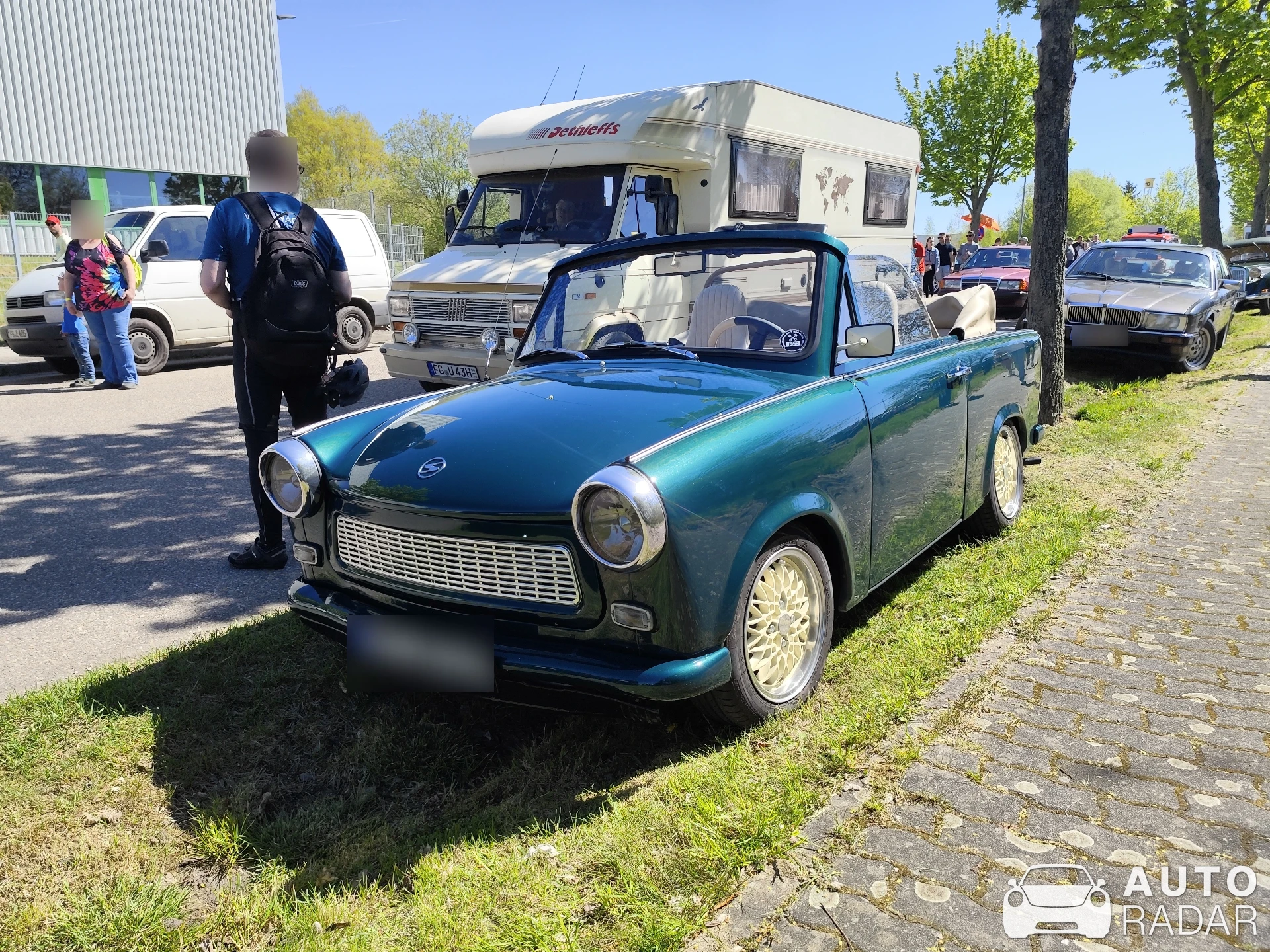 Trabant 601 Cabriolet spotted in Hartmannsdorf