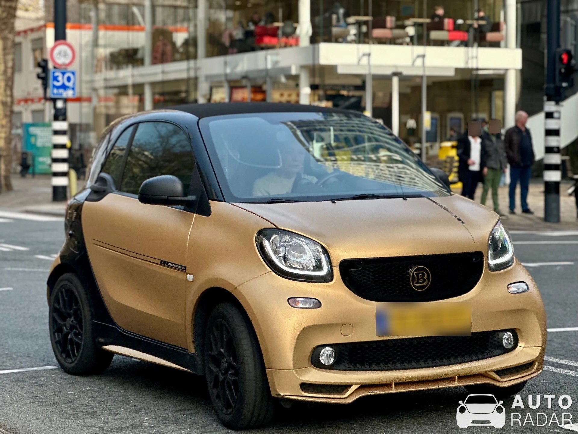 Smart Brabus Ultimate 125 spotted in Rotterdam