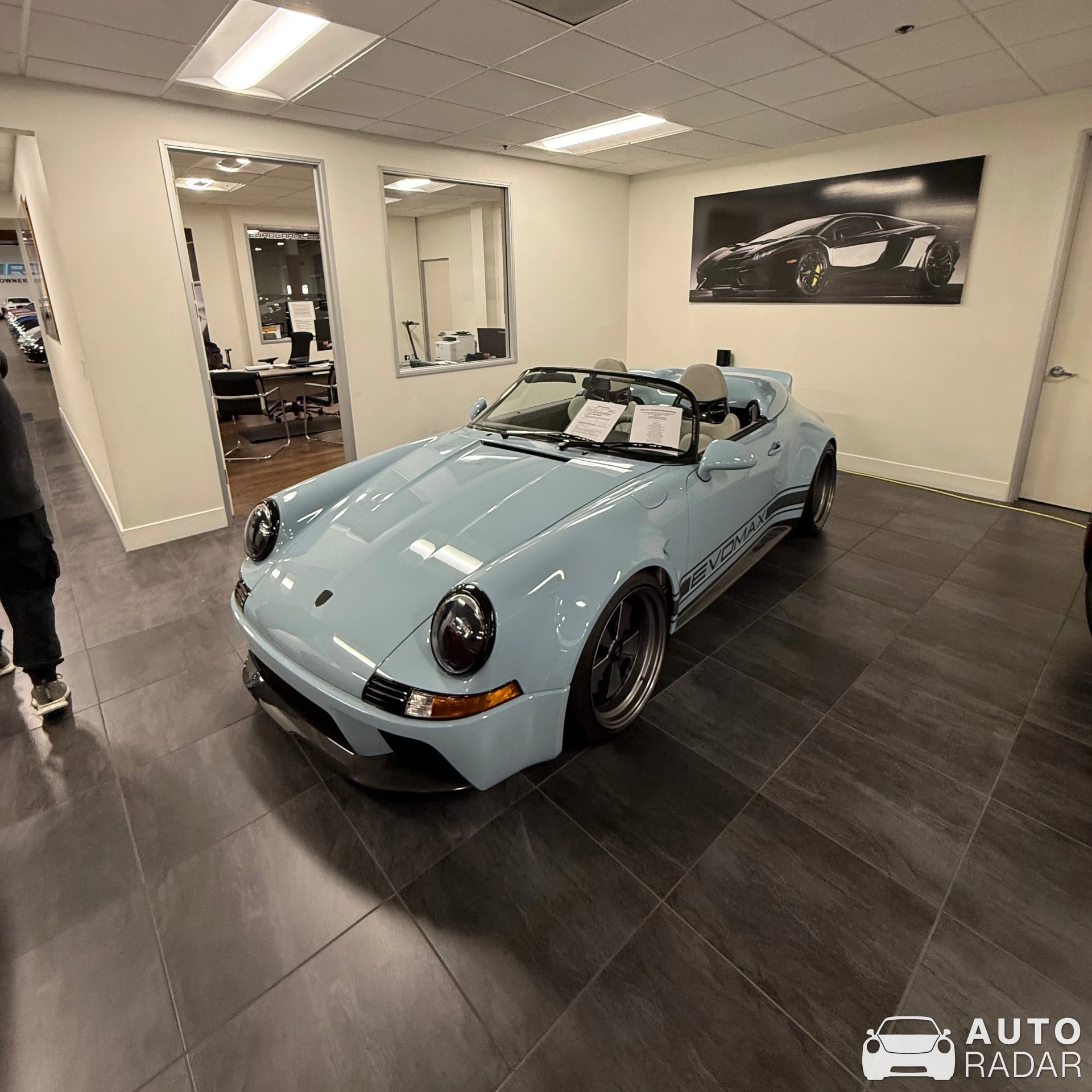 Porsche 964 Speedster EVOMAX spotted in Costa Mesa
