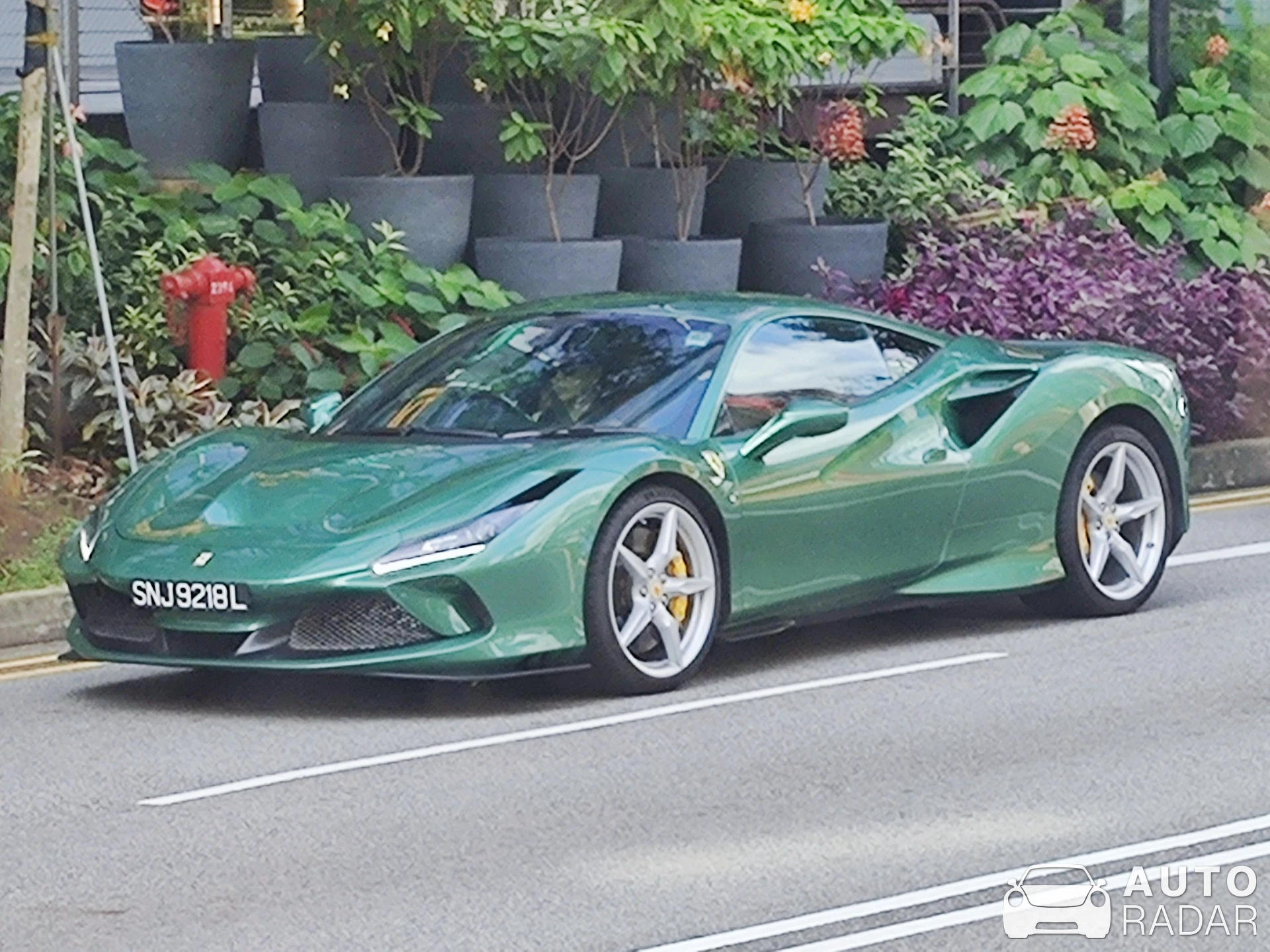 Ferrari F8 Tributo spotted in Singapore, Singapore