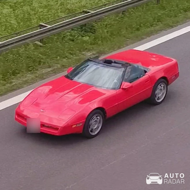 Chevrolet Corvette C4 Convertible spotted in Weingarten