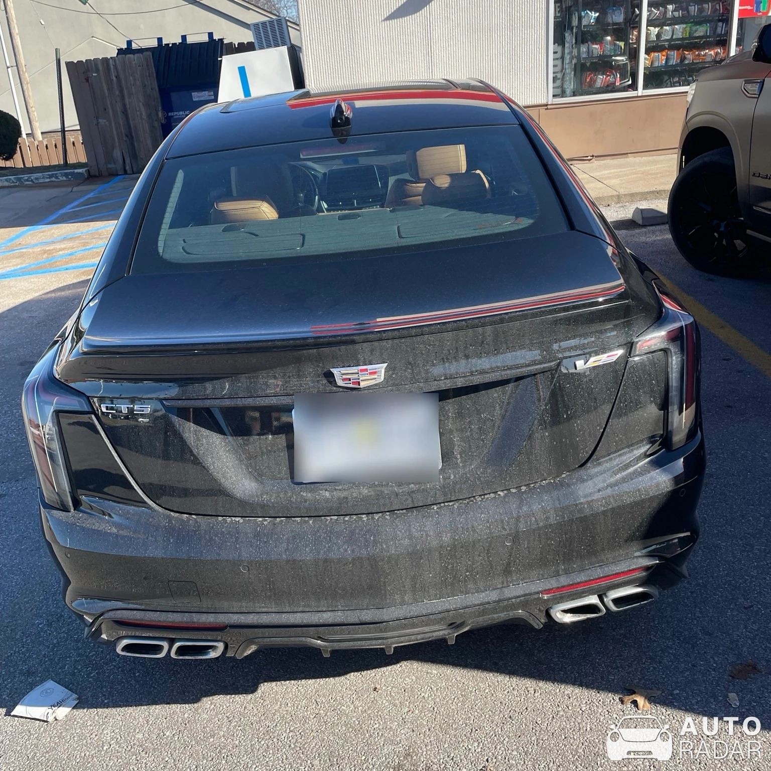 Cadillac CT5-V spotted in Brentwood