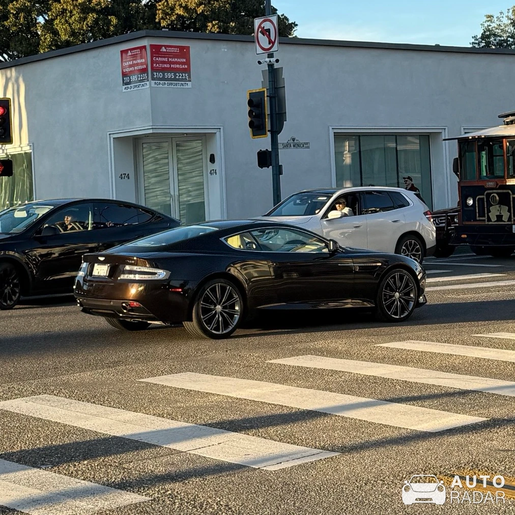 Aston Martin DBS spotted in Beverly Hills, United States