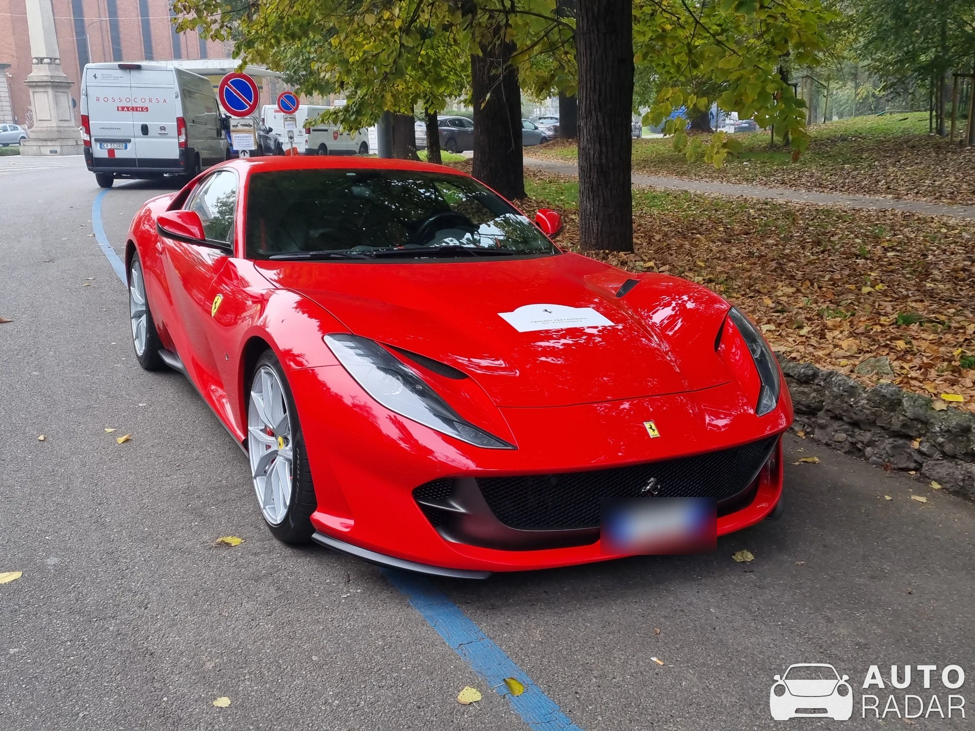 Ferrari 812 Superfast spotted in Milano, Italia