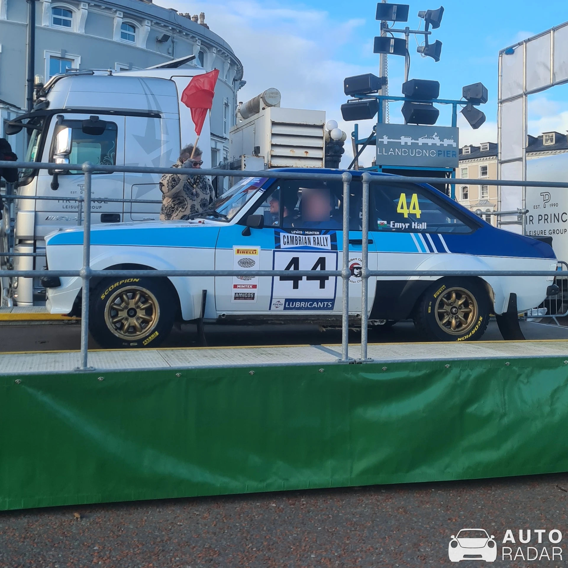 Ford Escort MkII RS1800 spotted in Llandudno, United Kingdom