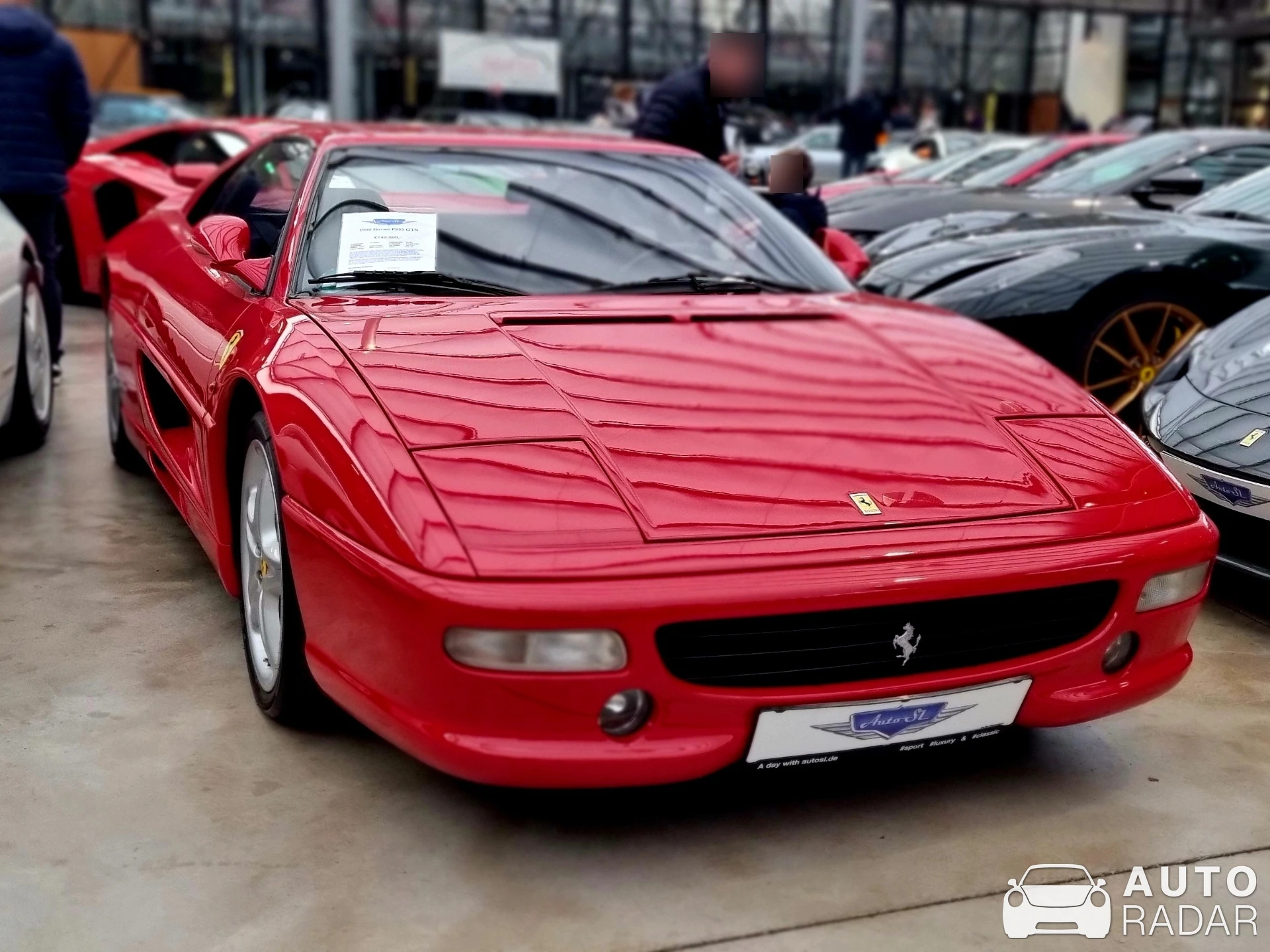 Ferrari F355 Berlinetta spotted in Düsseldorf, Germany