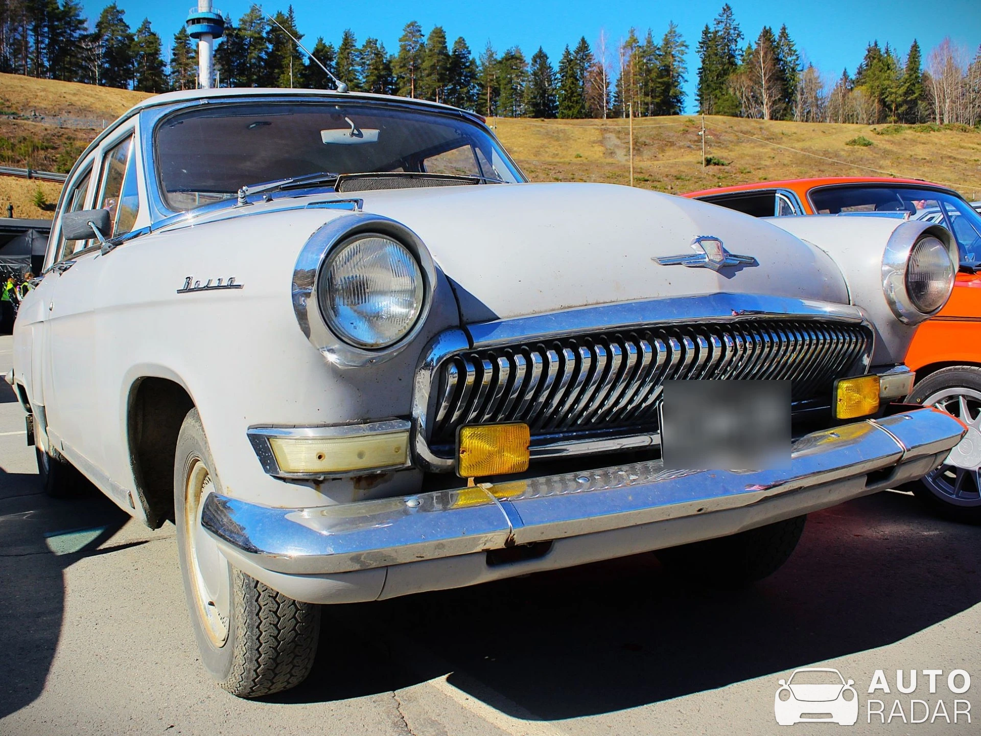 GAZ 21 Volga spotted in Hämeenlinna, Finland