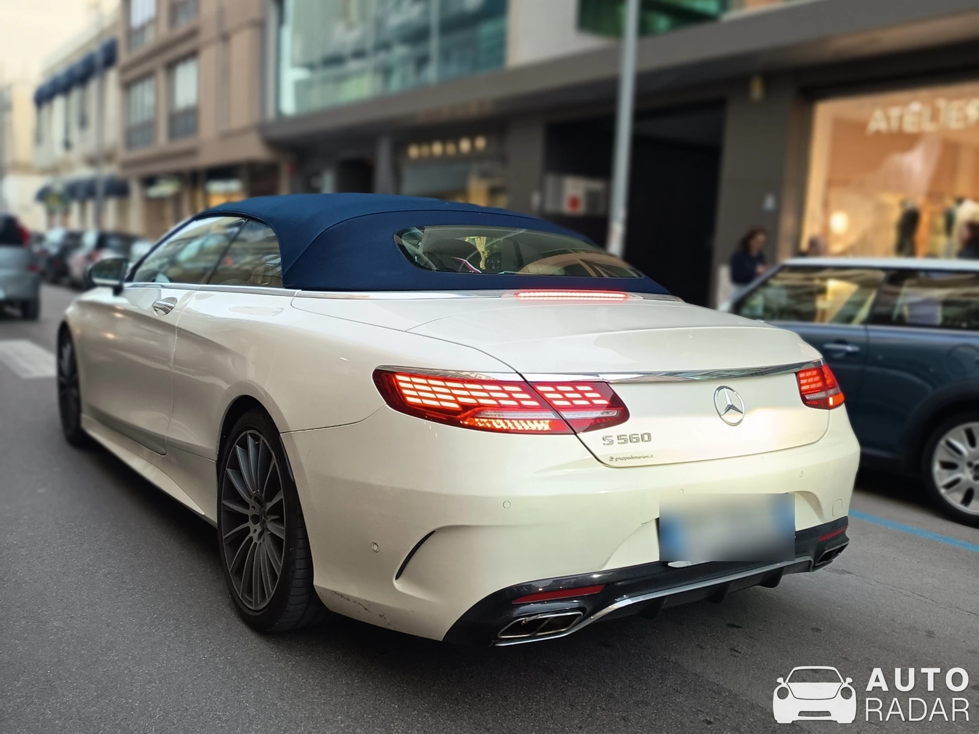 Mercedes-Benz S 500 Convertible A217 spotted in Lecce, Italia