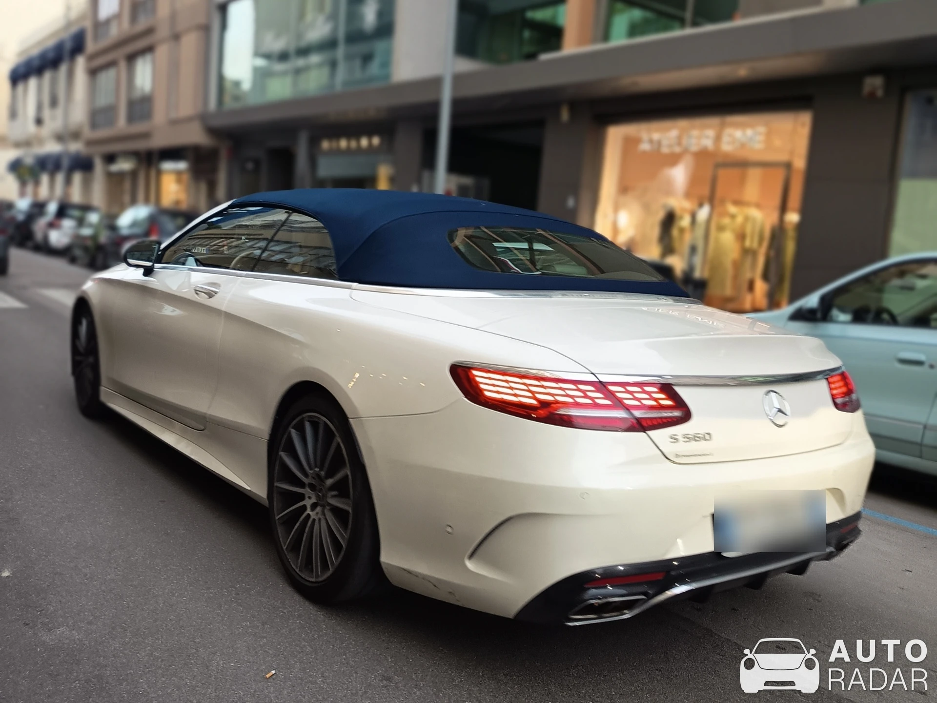 Mercedes-Benz S 500 Convertible A217 spotted in Lecce