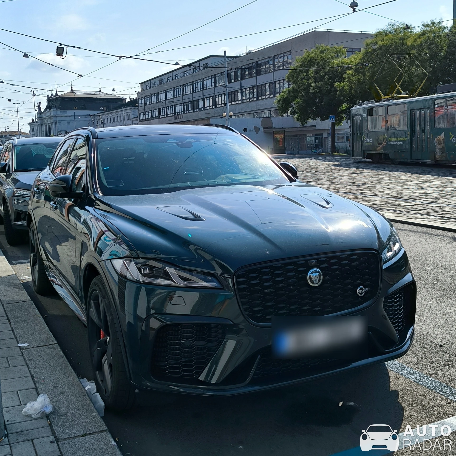 Jaguar F-PACE SVR 575 Edition spotted in Brno