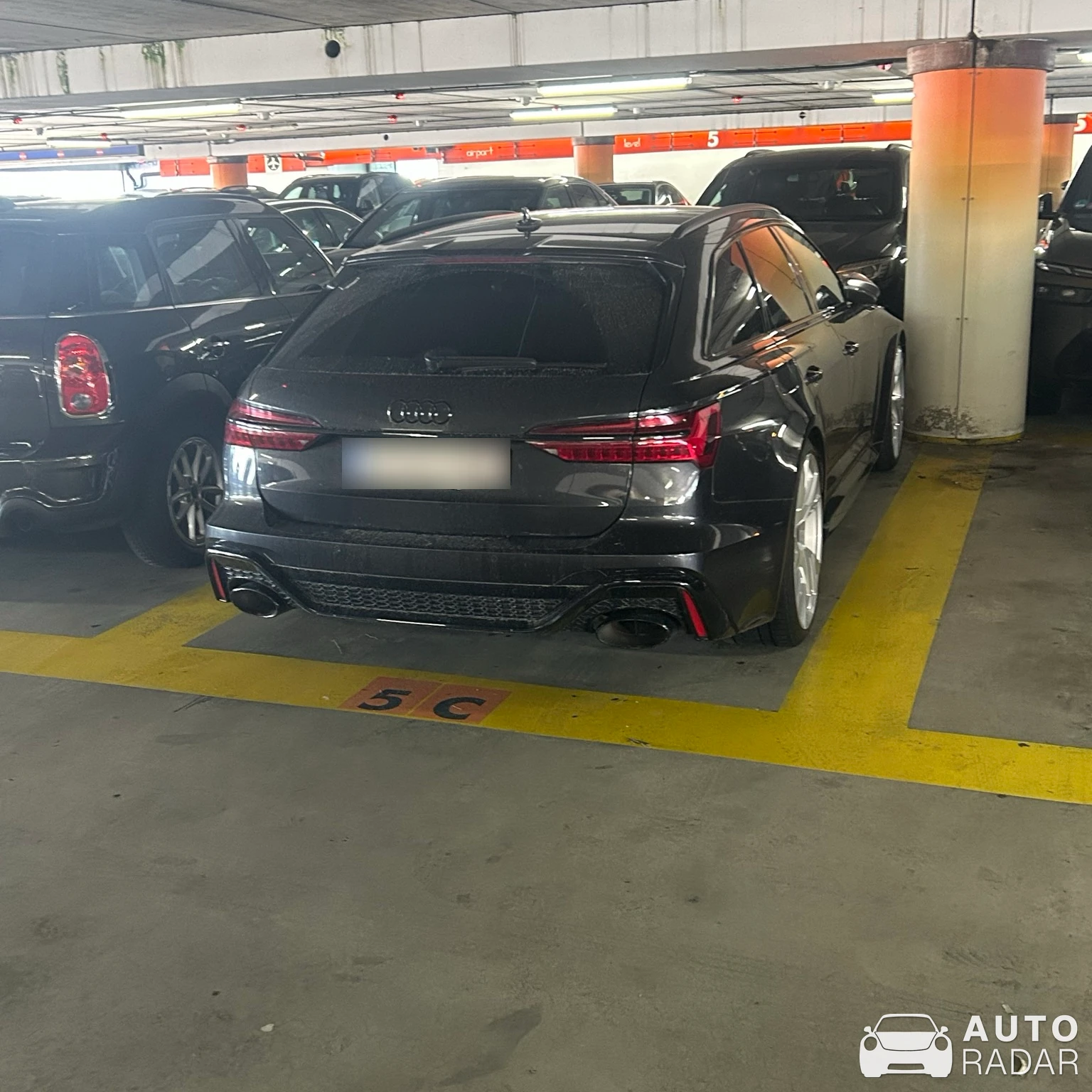 Audi RS6 Avant C8 spotted in Zaventem, Belgium