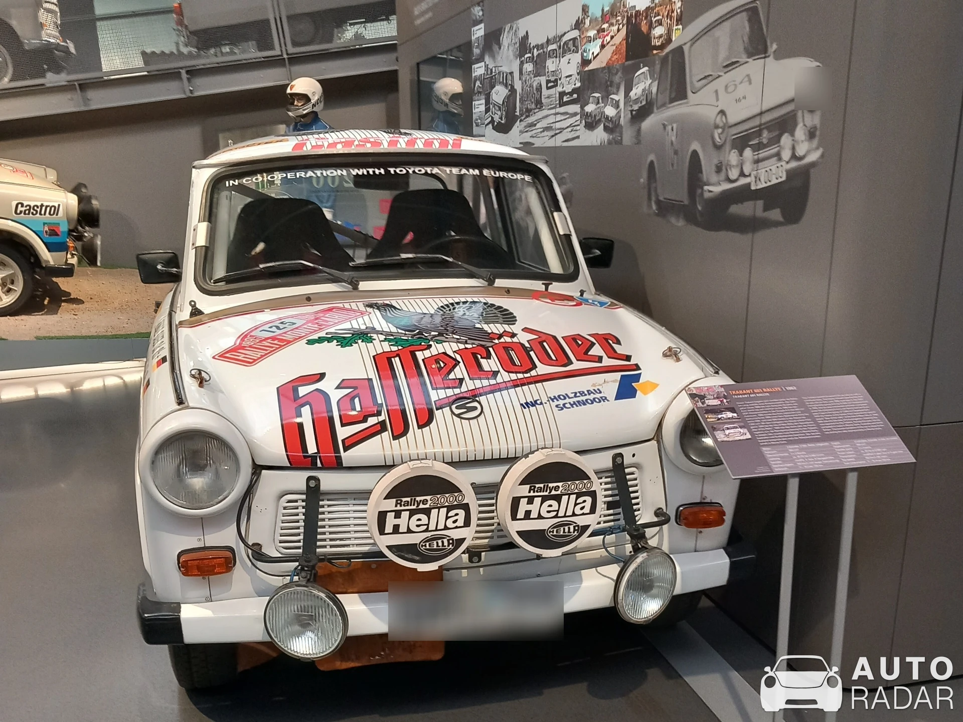 Trabant 601 Rallye spotted in Zwönitz