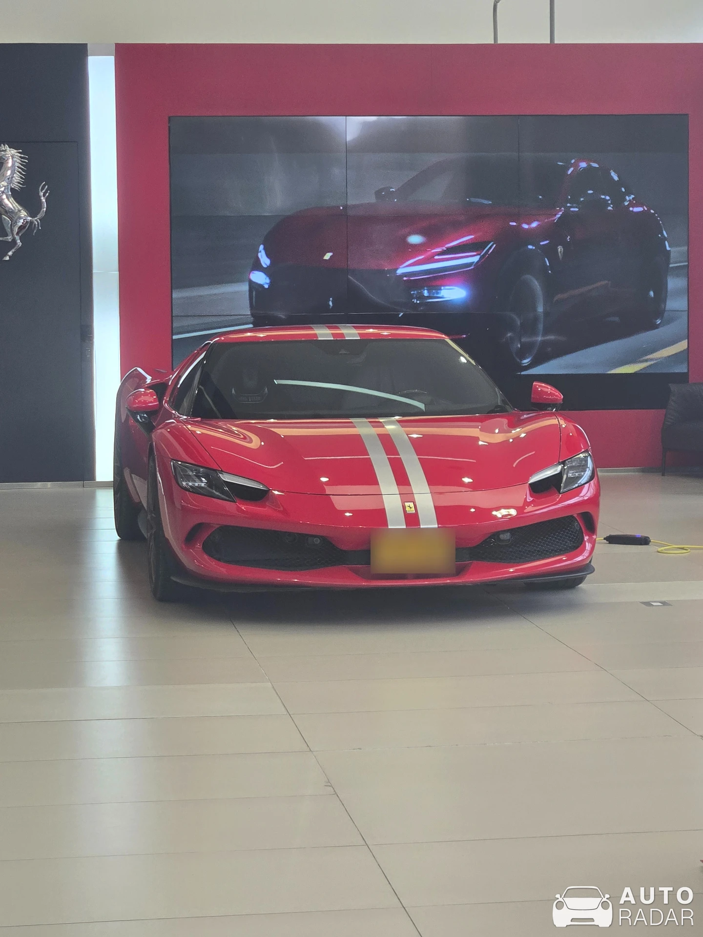 Ferrari 296 GTB spotted in Bogotá, Colombia