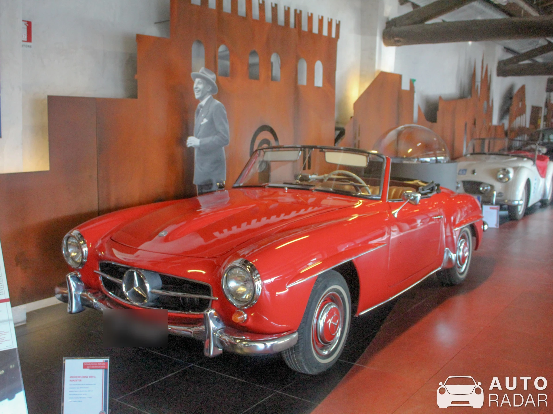Mercedes-Benz 190 SL spotted in Brescia, Italy