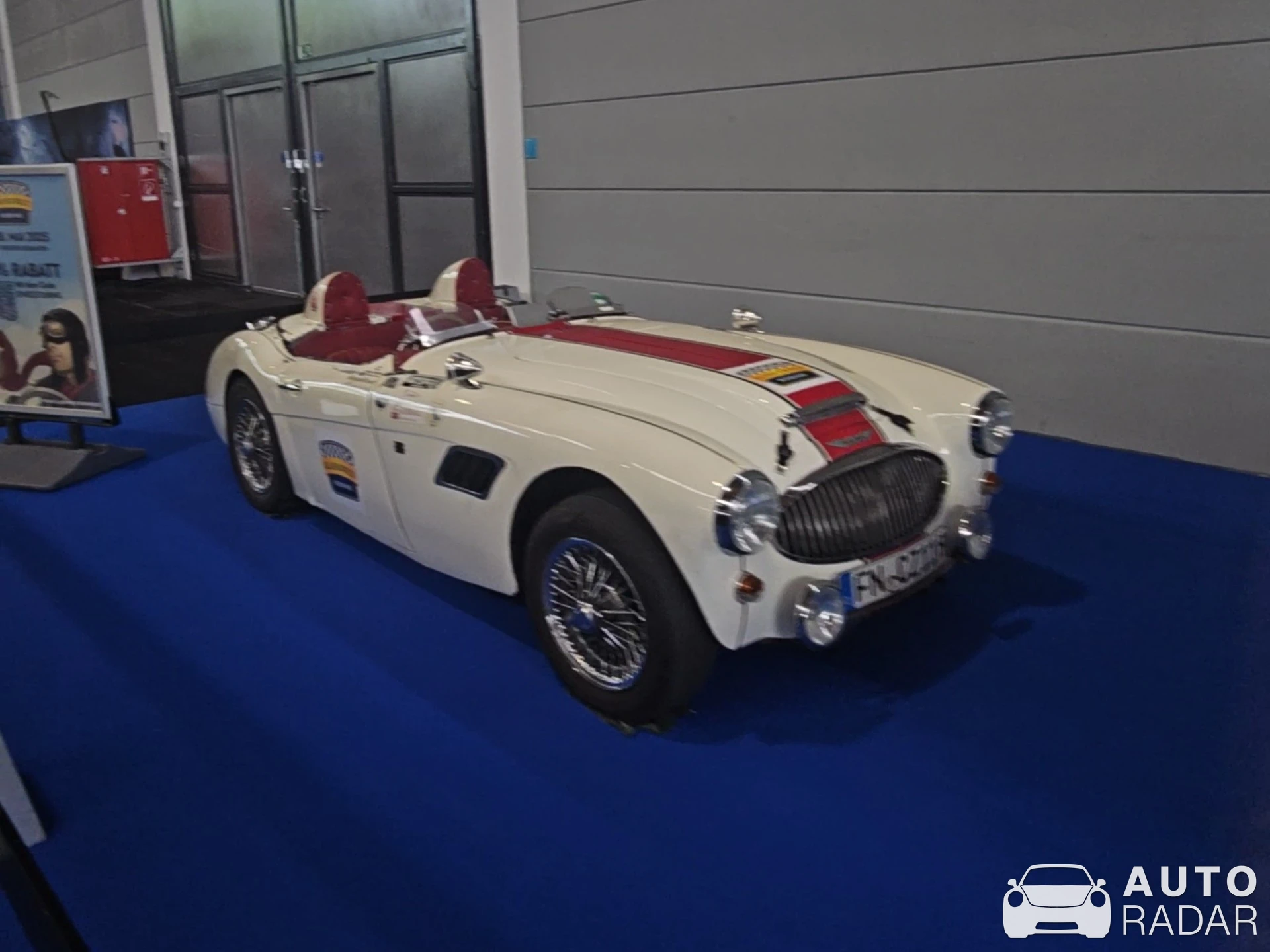Austin-Healey 100/6 spotted in Friedrichshafen