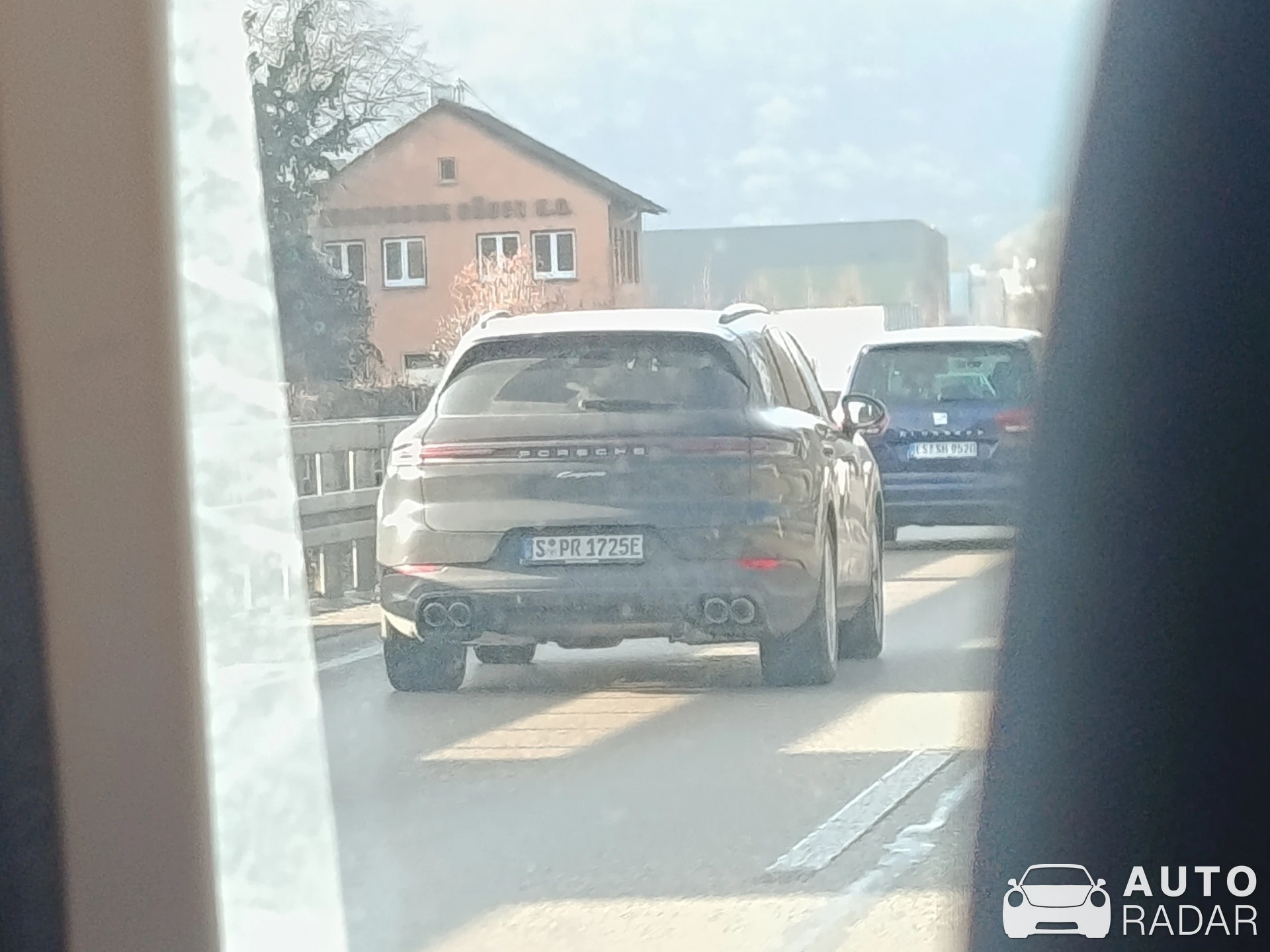 Porsche Cayenne Turbo E-Hybrid spotted in Esslingen am Neckar