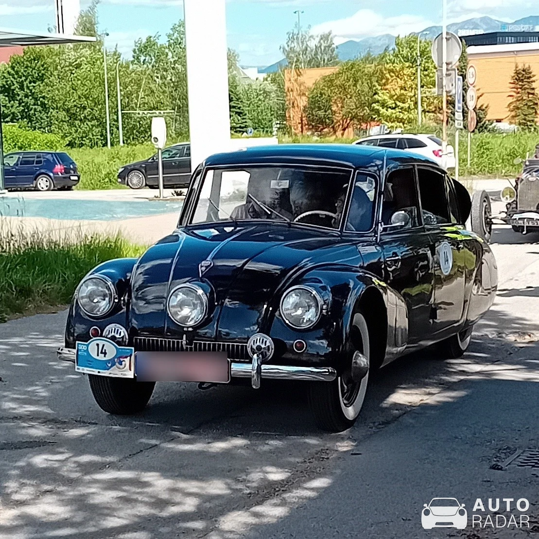 Tatra 87 spotted in Žilina, Slovakia