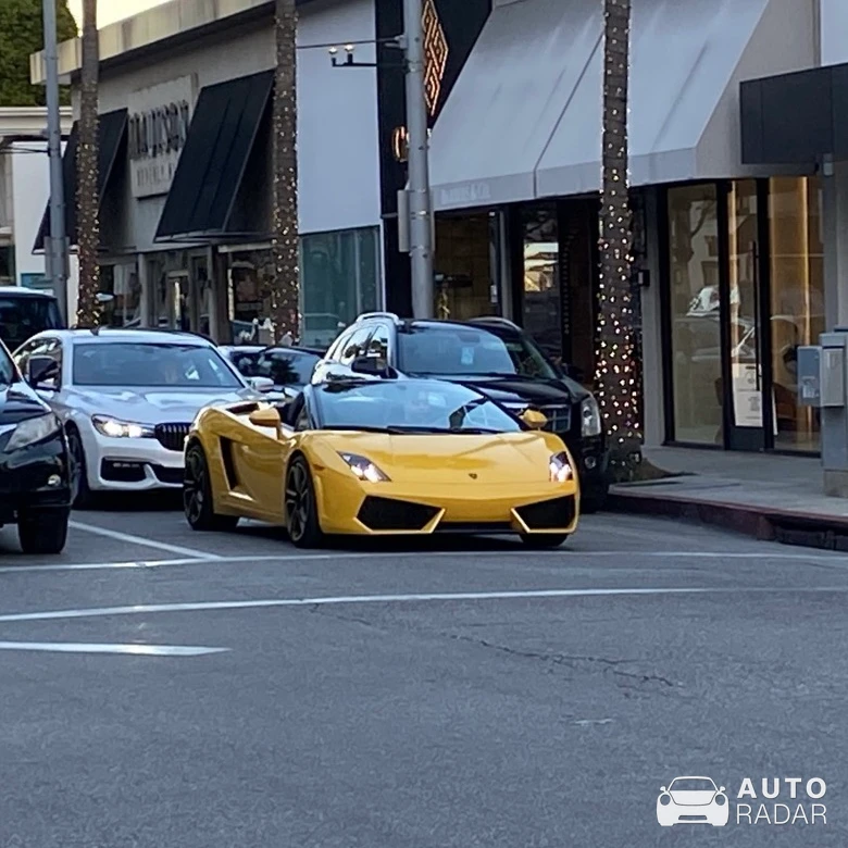 Lamborghini Gallardo LP560-4 Spyder spotted in Beverly Hills, United States