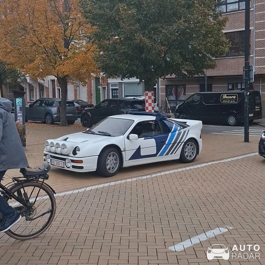 Ford RS200 Evolution spotted in Knokke-Heist
