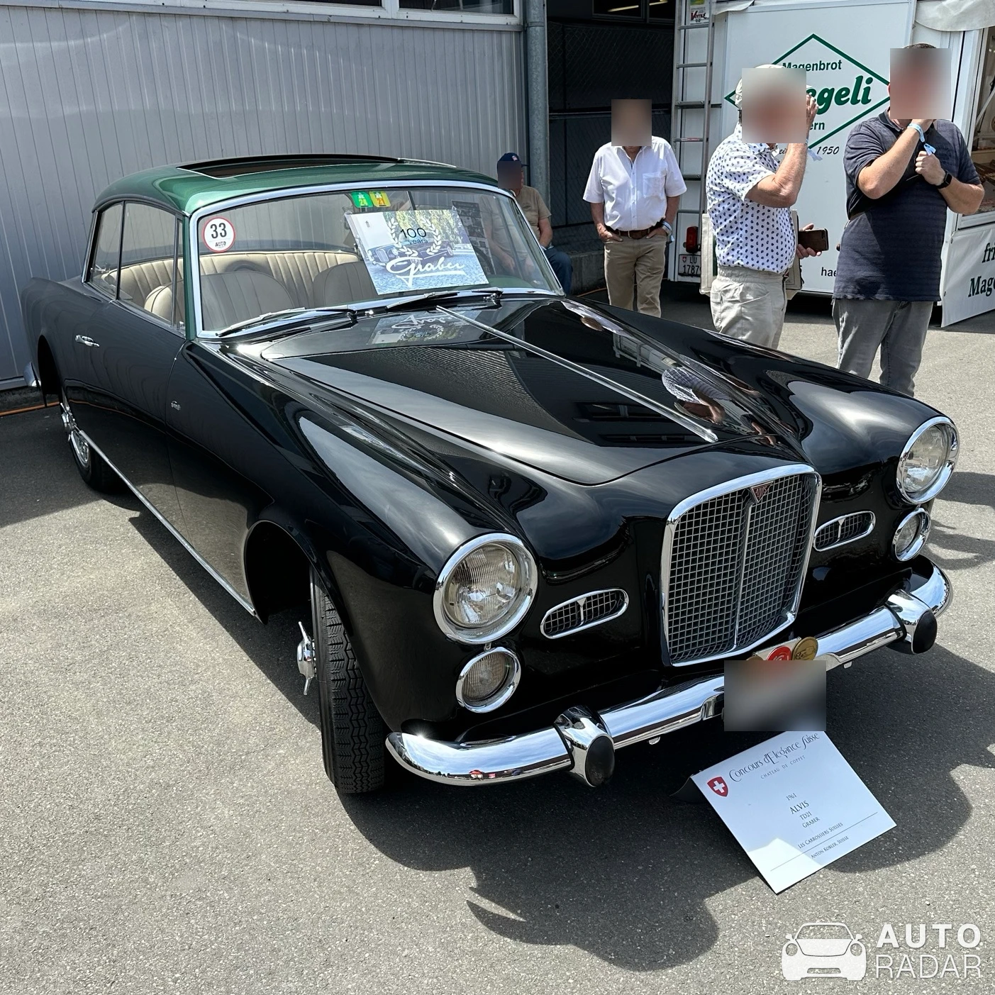 Alvis TD21 spotted in Luzern